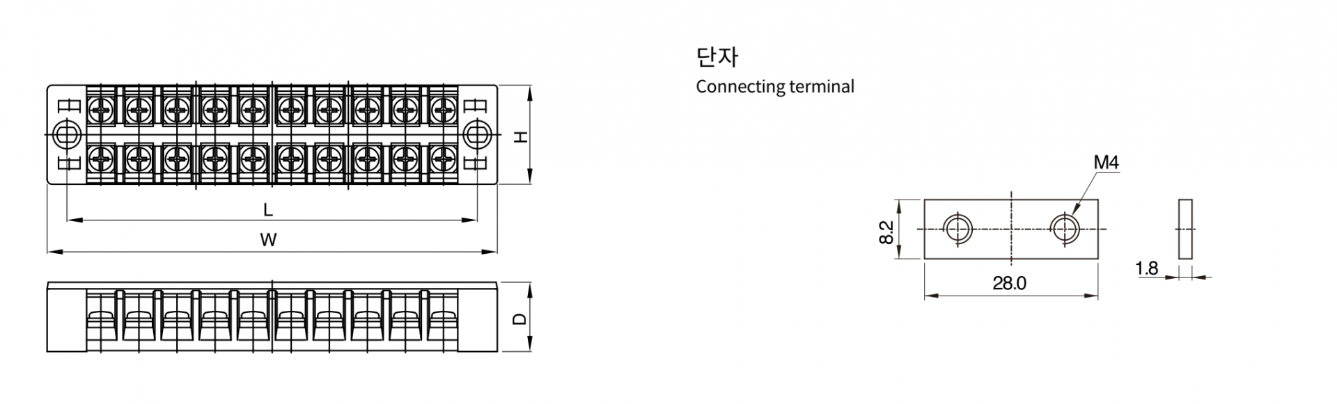 외형치수