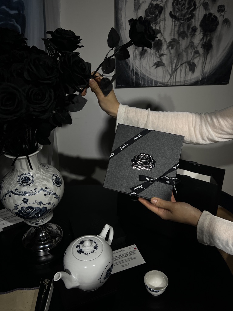 Roses in Flux / Silk Scarf / Edition 01 by Mond Kim