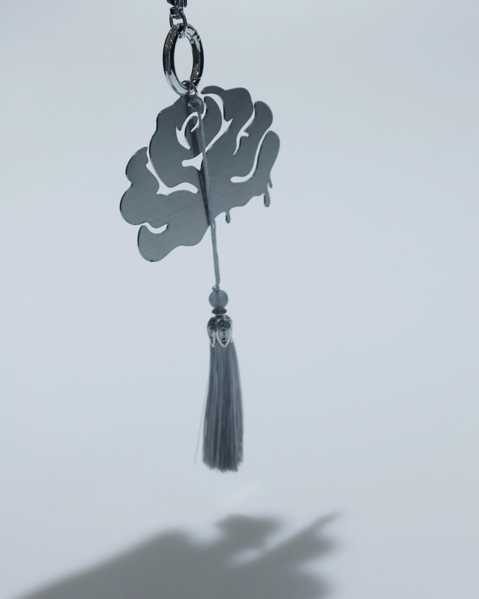 [Pre-order ~6.7] Roses in Flux / Silver Norigae Keychain / Edition 02 by Mond Kim