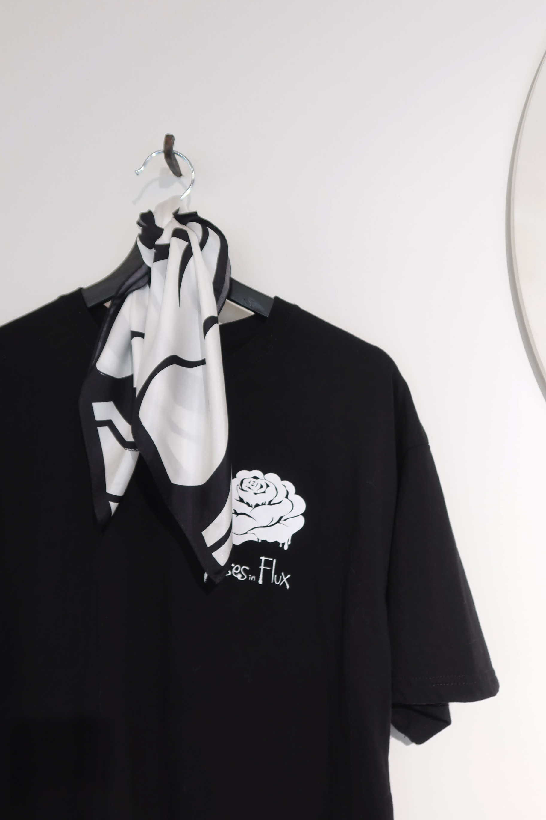 Roses in Flux / Silk Scarf / Edition 01 by Mond Kim