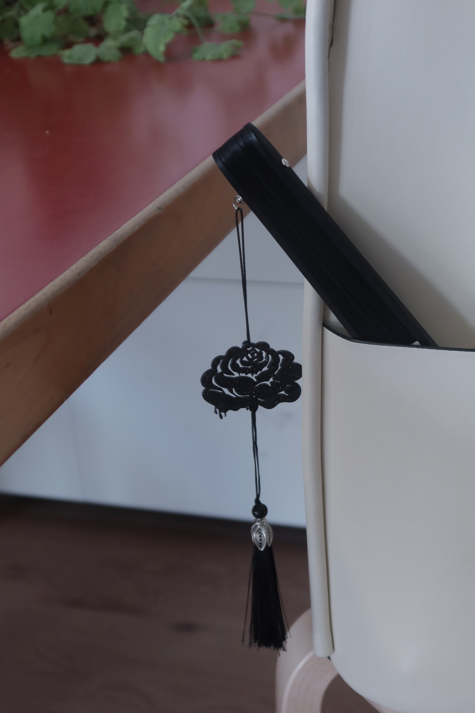 [Limited] Roses in Flux / Fan Painting Series (XS) / Rose Tree 01 by Mond Kim