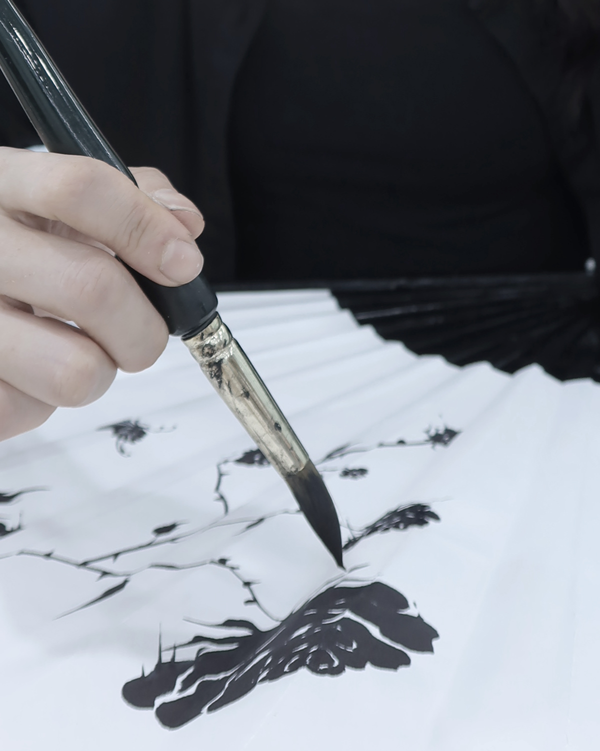 [Custom] Hand-painted Fan (XS)