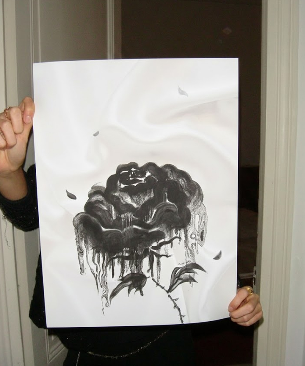 Roses in Flux / Art Print / Edition 01 by Mond Kim