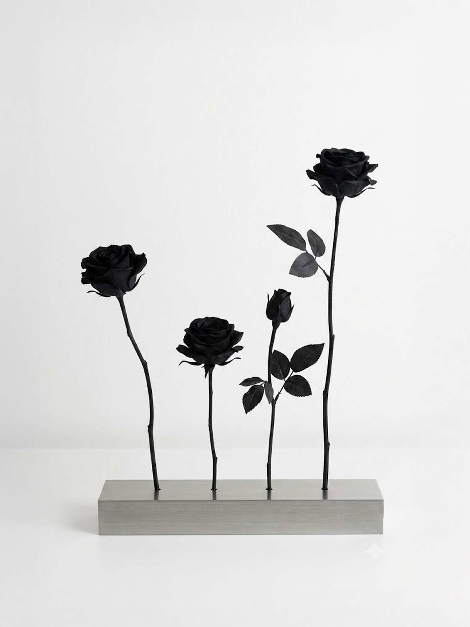 Silver Rose Vase / Rose in Flux X GREENWAYCOURT / Edition 01 by Mond Kim 복제