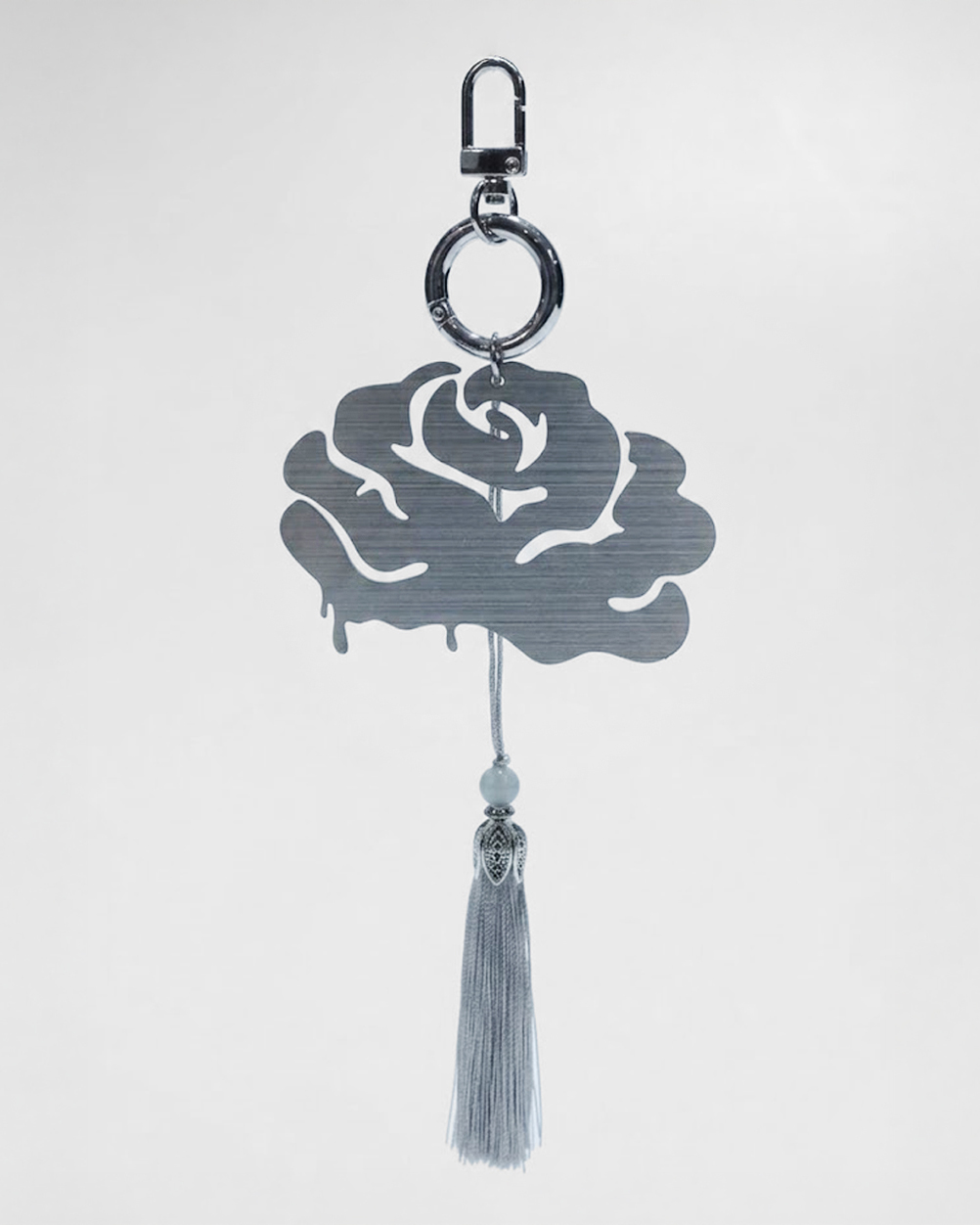 [Pre-order ~6.7] Roses in Flux / Silver Norigae Keychain / Edition 02 by Mond Kim