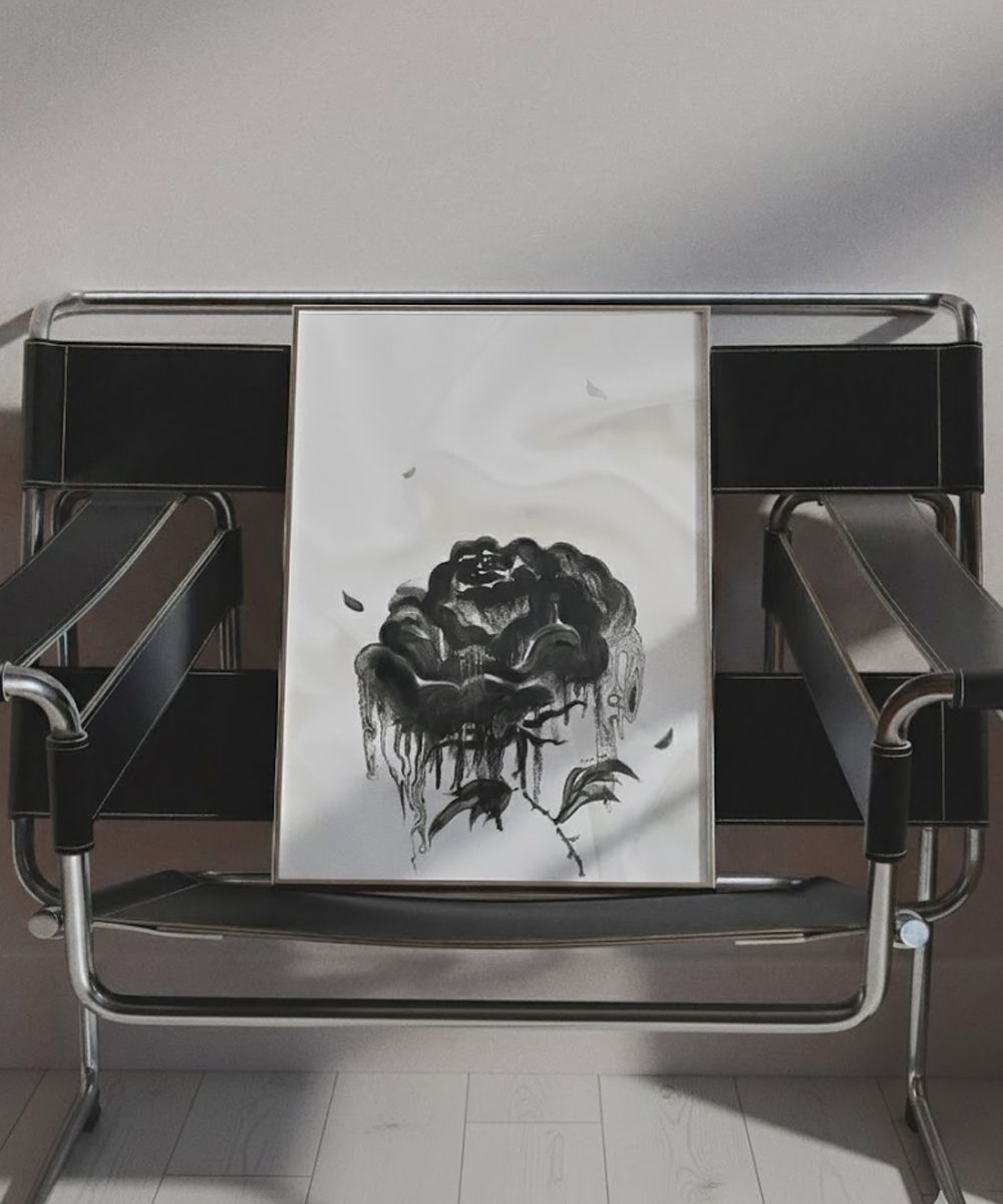 Roses in Flux / Art Print / Edition 01 by Mond Kim