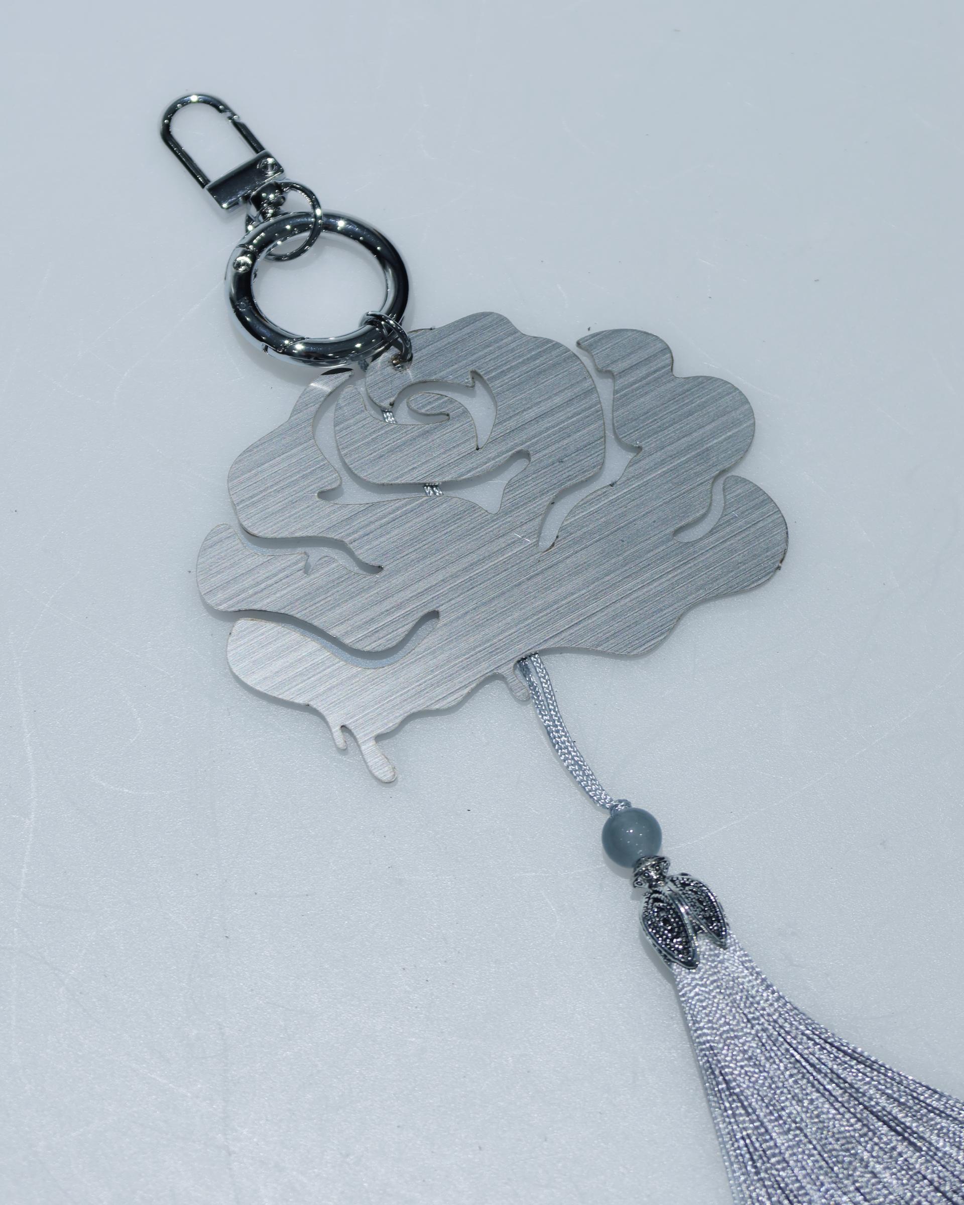 [Pre-order ~6.7] Roses in Flux / Silver Norigae Keychain / Edition 02 by Mond Kim