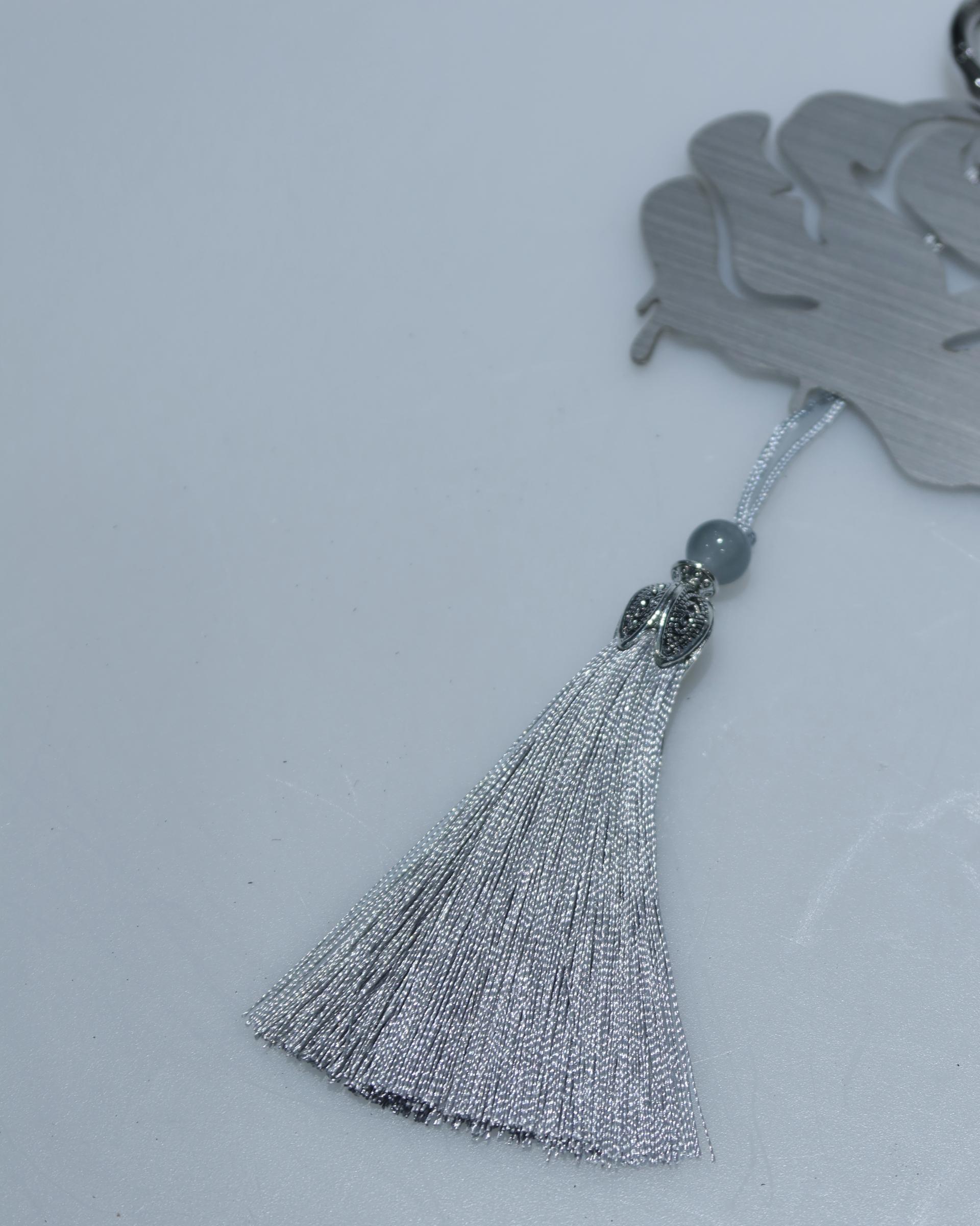 [Pre-order ~6.7] Roses in Flux / Silver Norigae Keychain / Edition 02 by Mond Kim