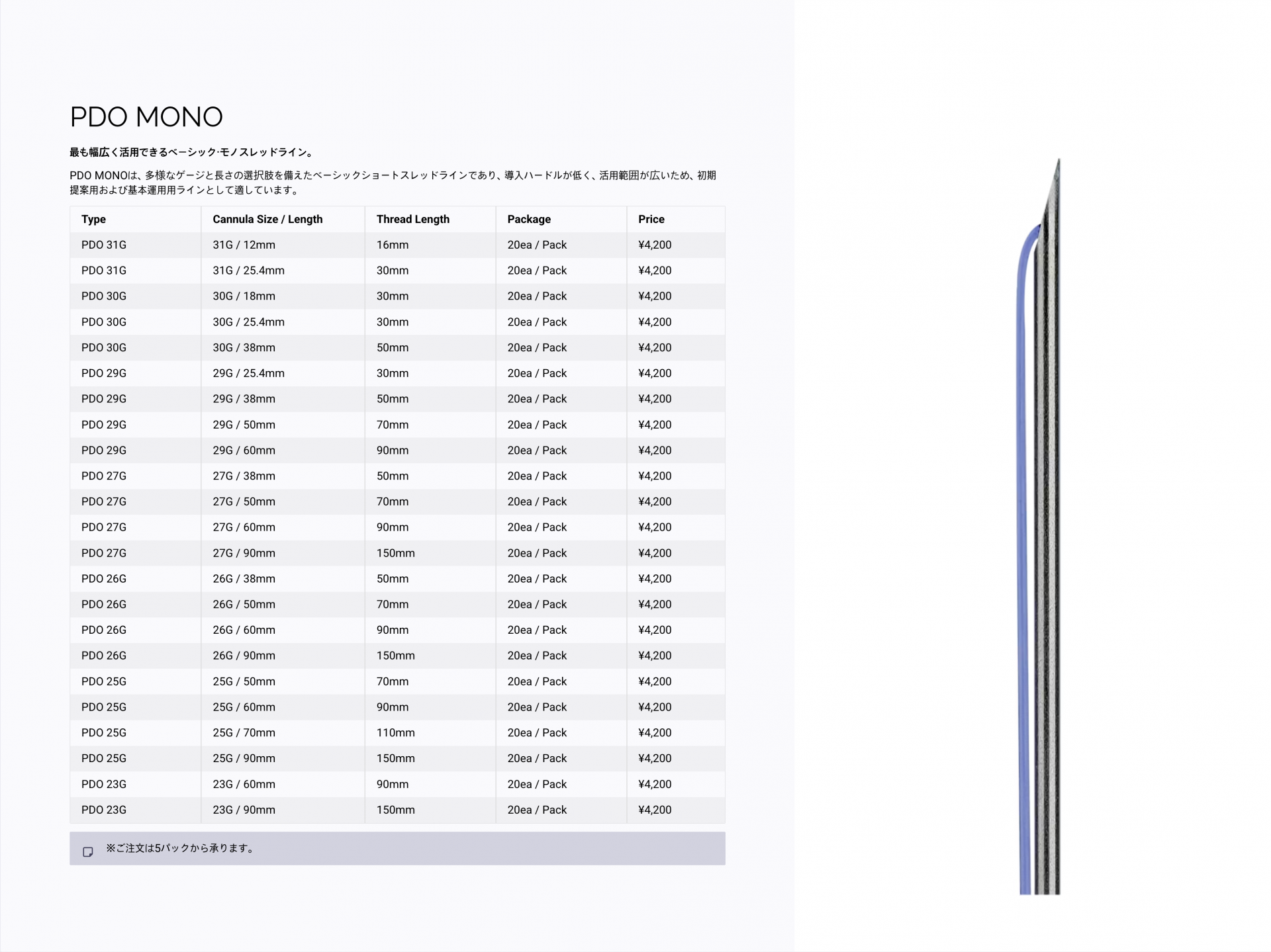 PDO｜PCL MONO