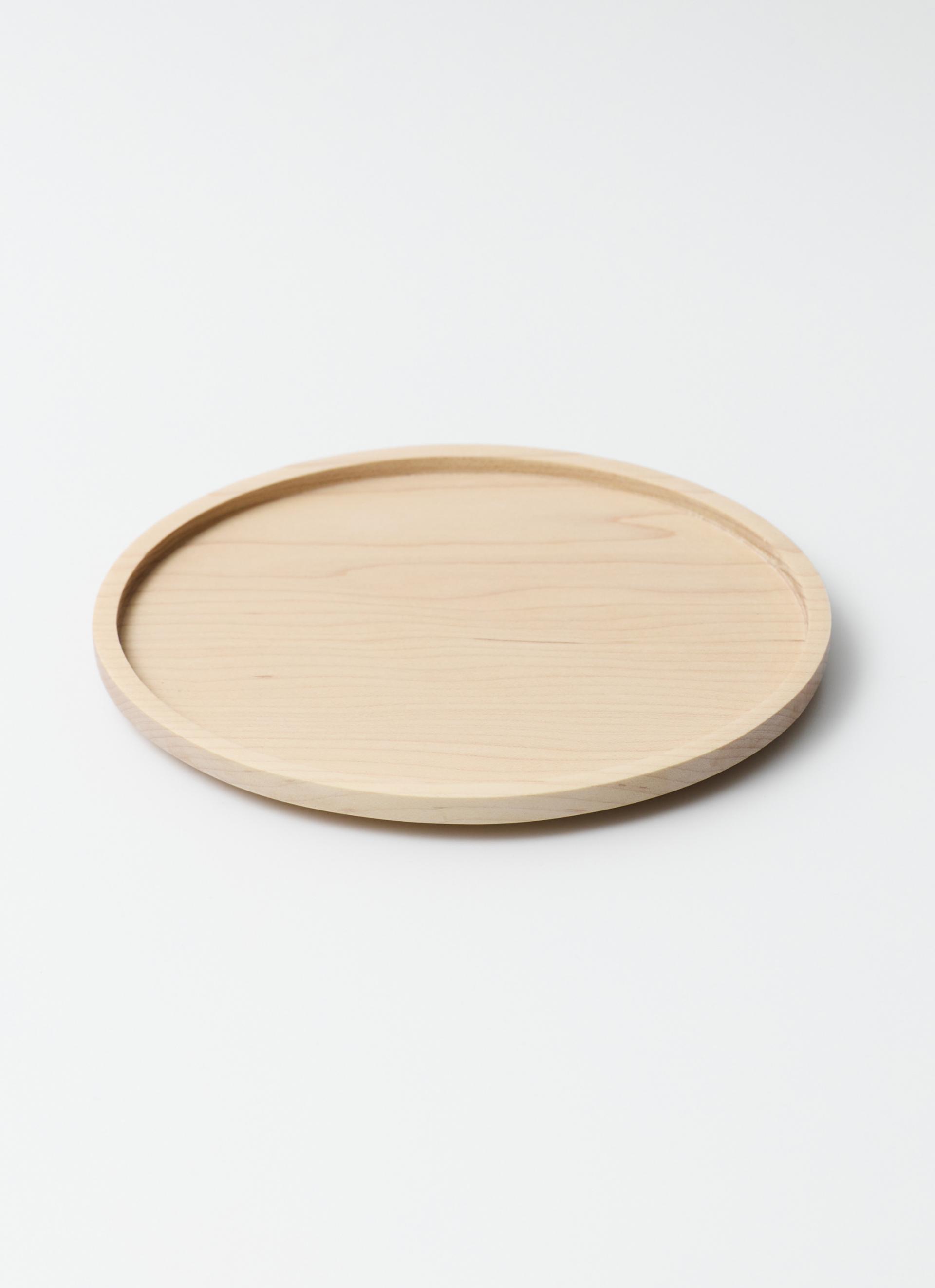 NATURAL WOOD PLATE / 130 95
