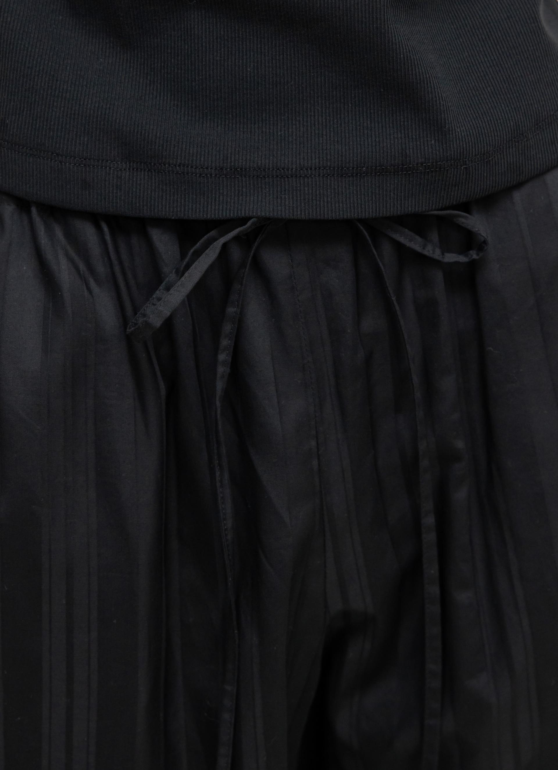 26SS DRAWSTRING PANTS / BLACK