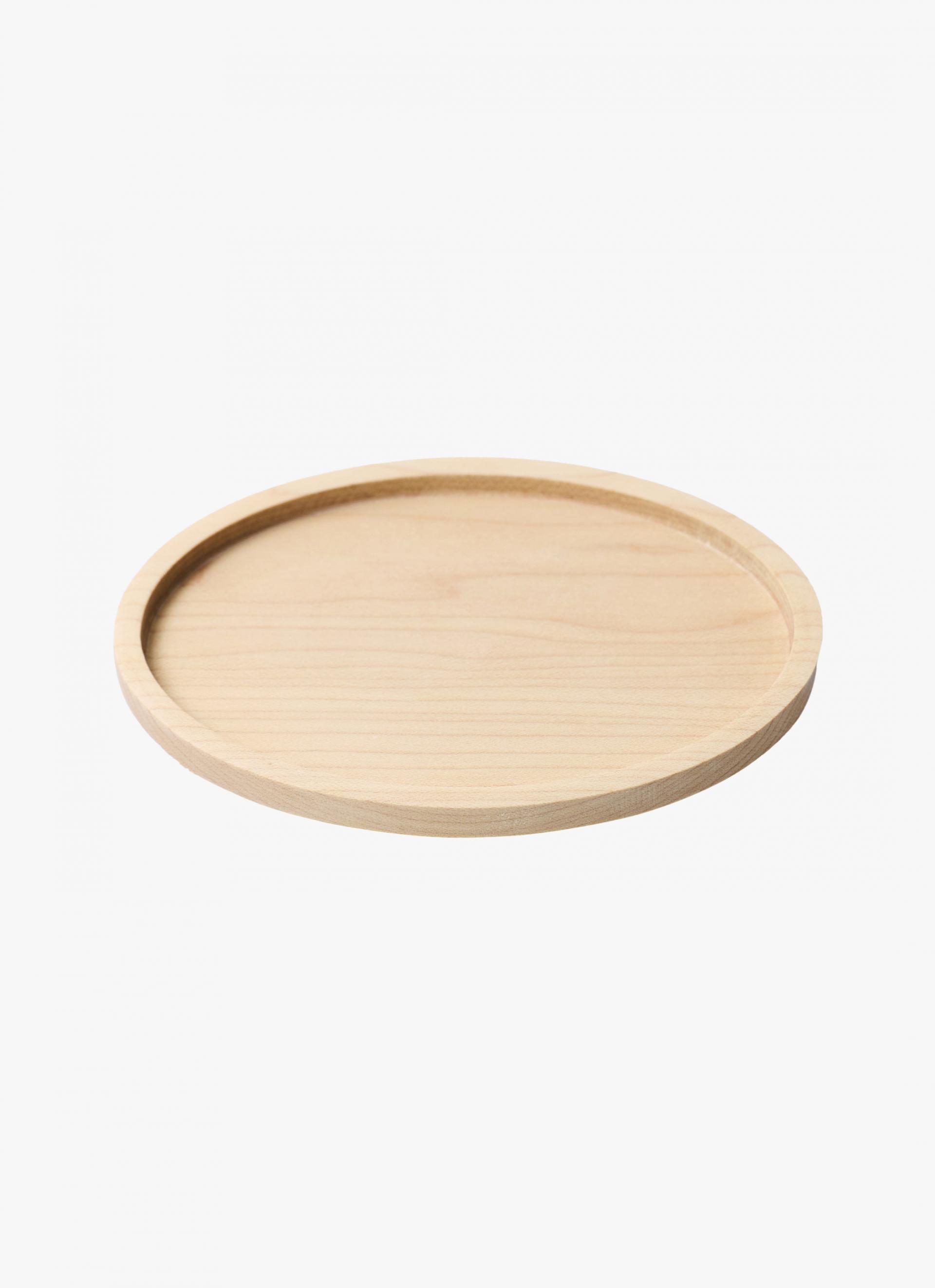 NATURAL WOOD PLATE / 165 130