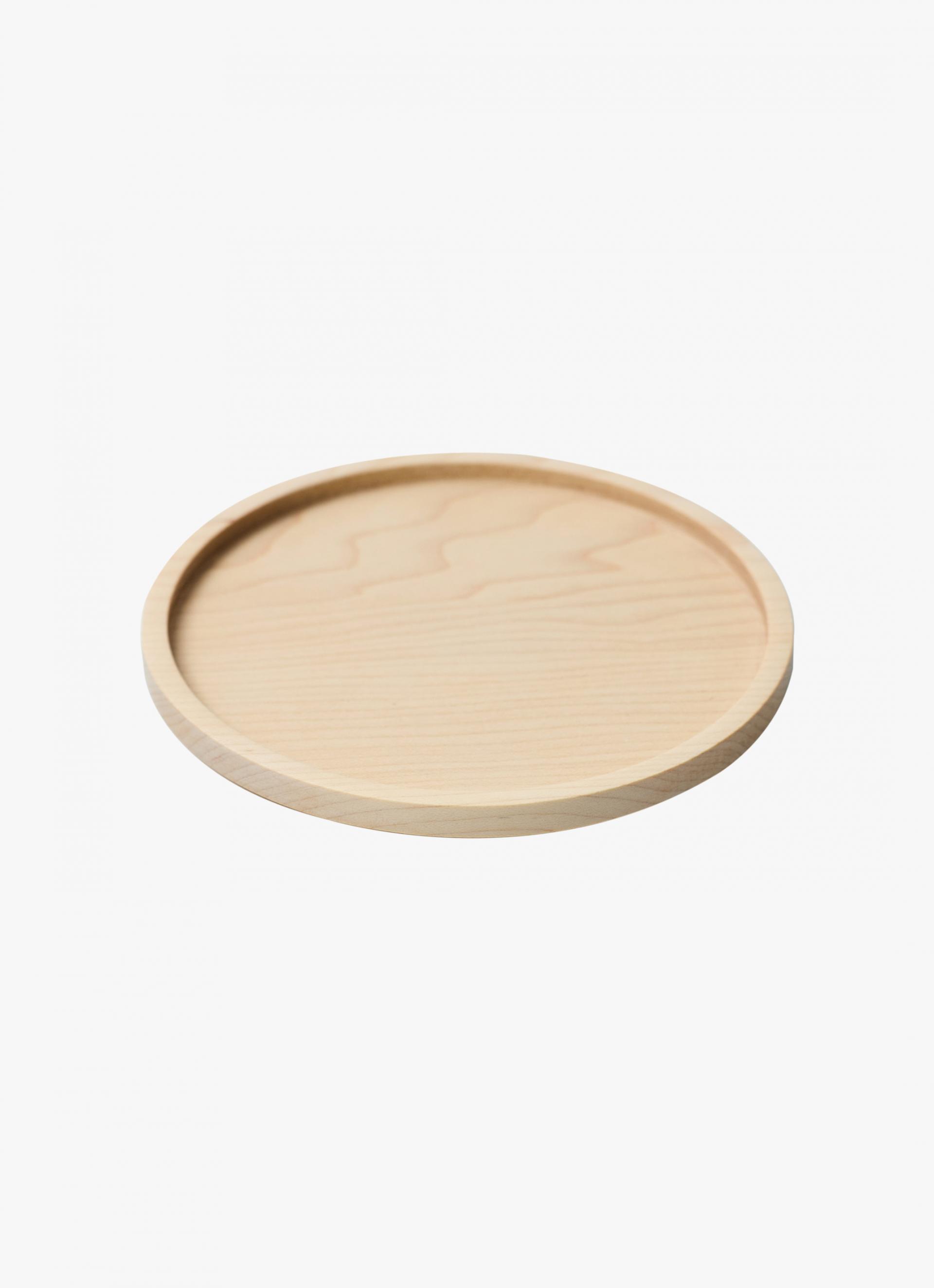 NATURAL WOOD PLATE / 130