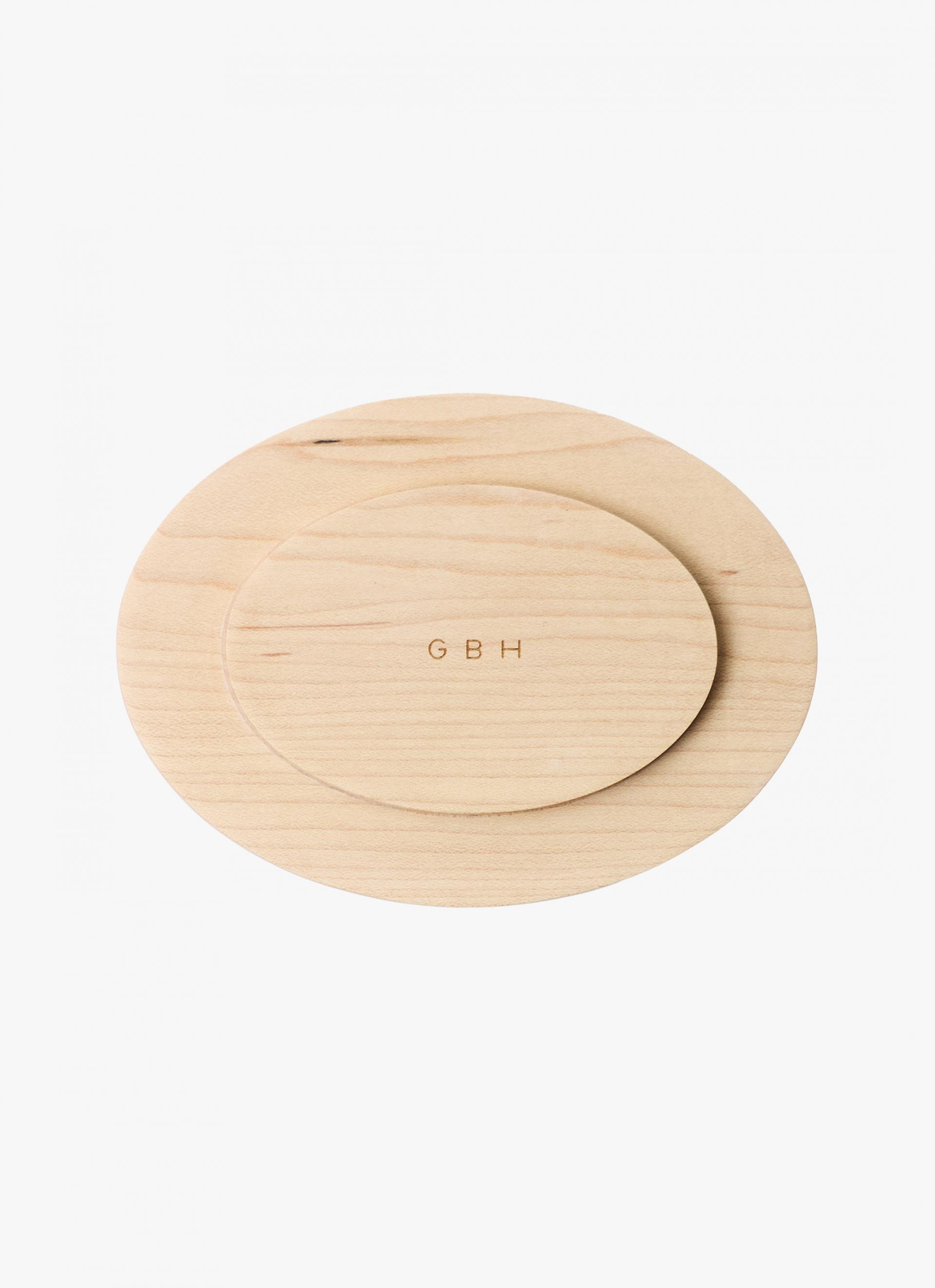 NATURAL WOOD PLATE / 165 130