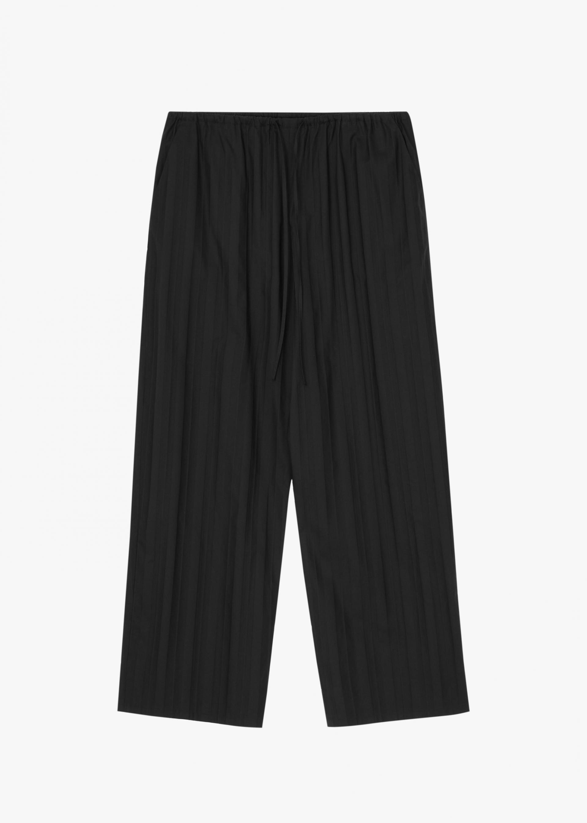26SS DRAWSTRING PANTS / BLACK