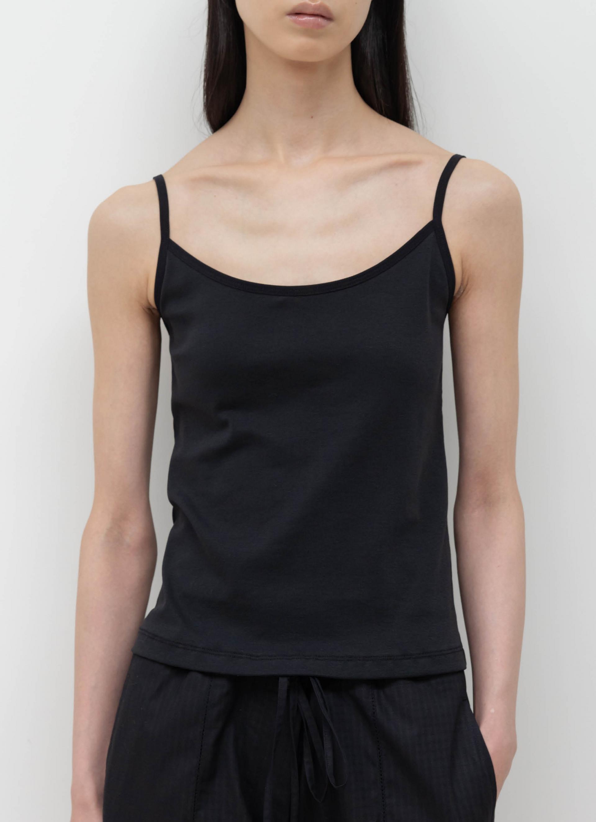 26SS SLIM FIT BASIC SLEEVELESS / BLACK