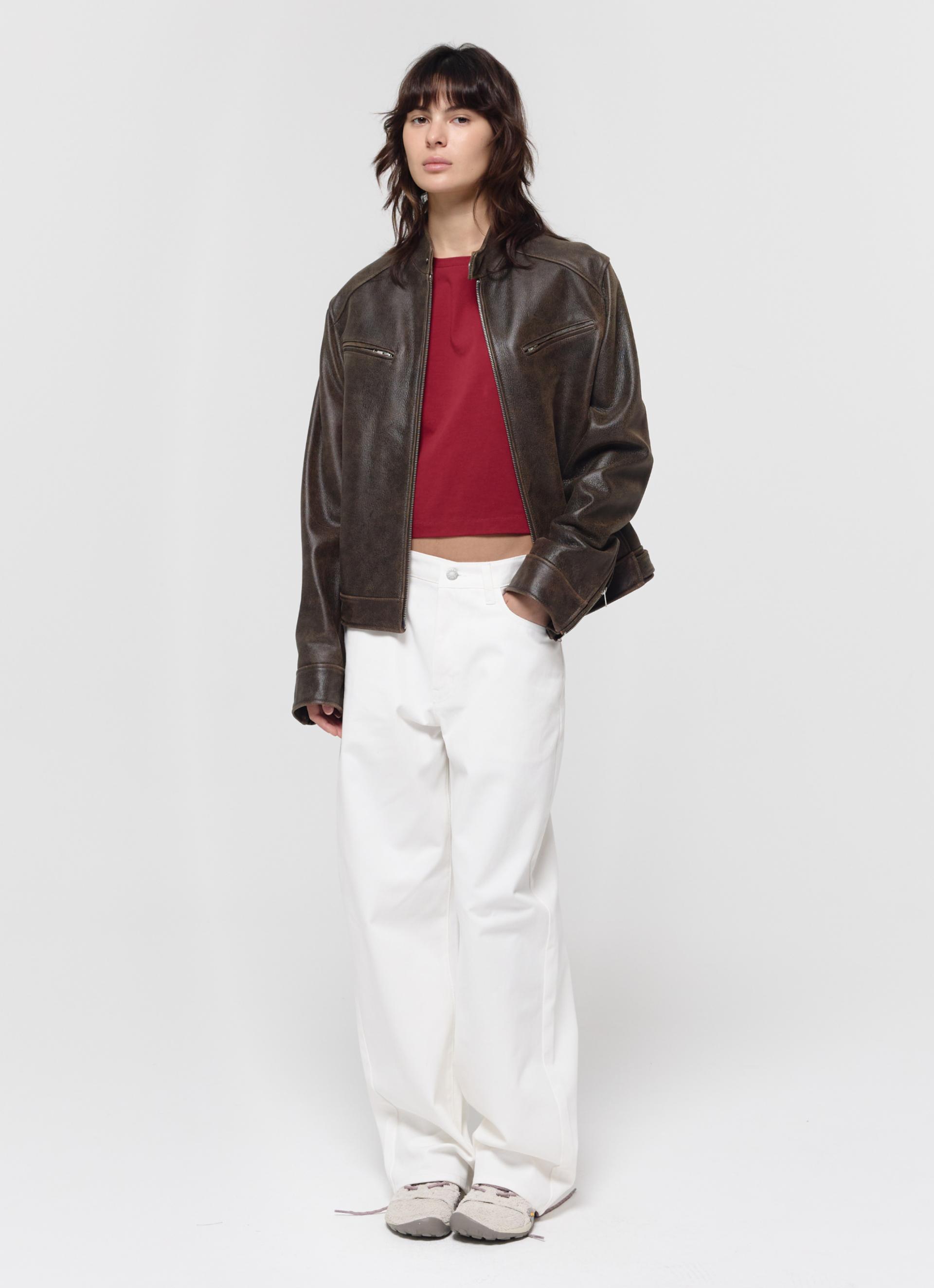 [Limited] VINTAGE RIDER JACKET / GRAIN