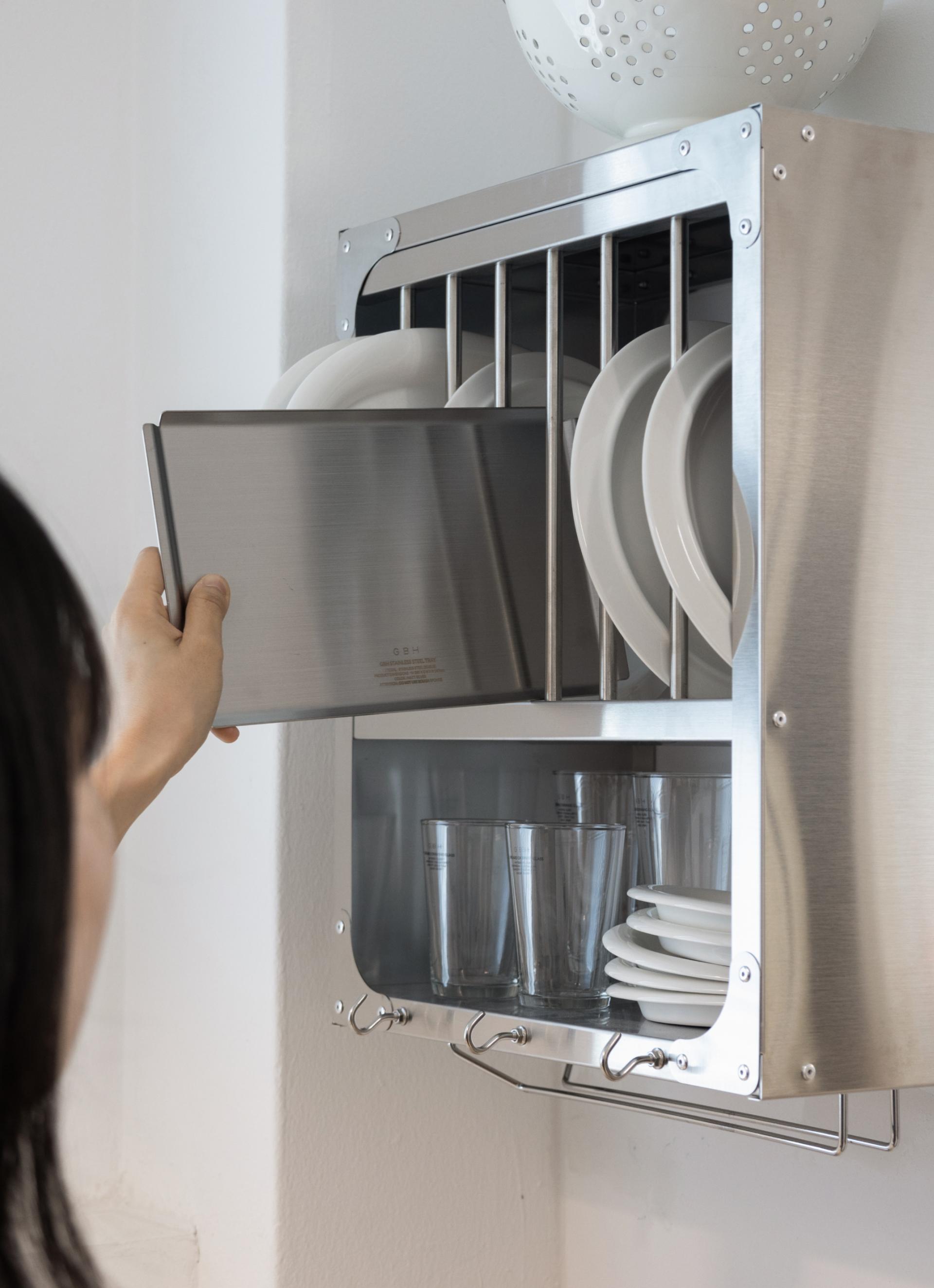 STAINLESS STEEL TRAY / 2 SIZE