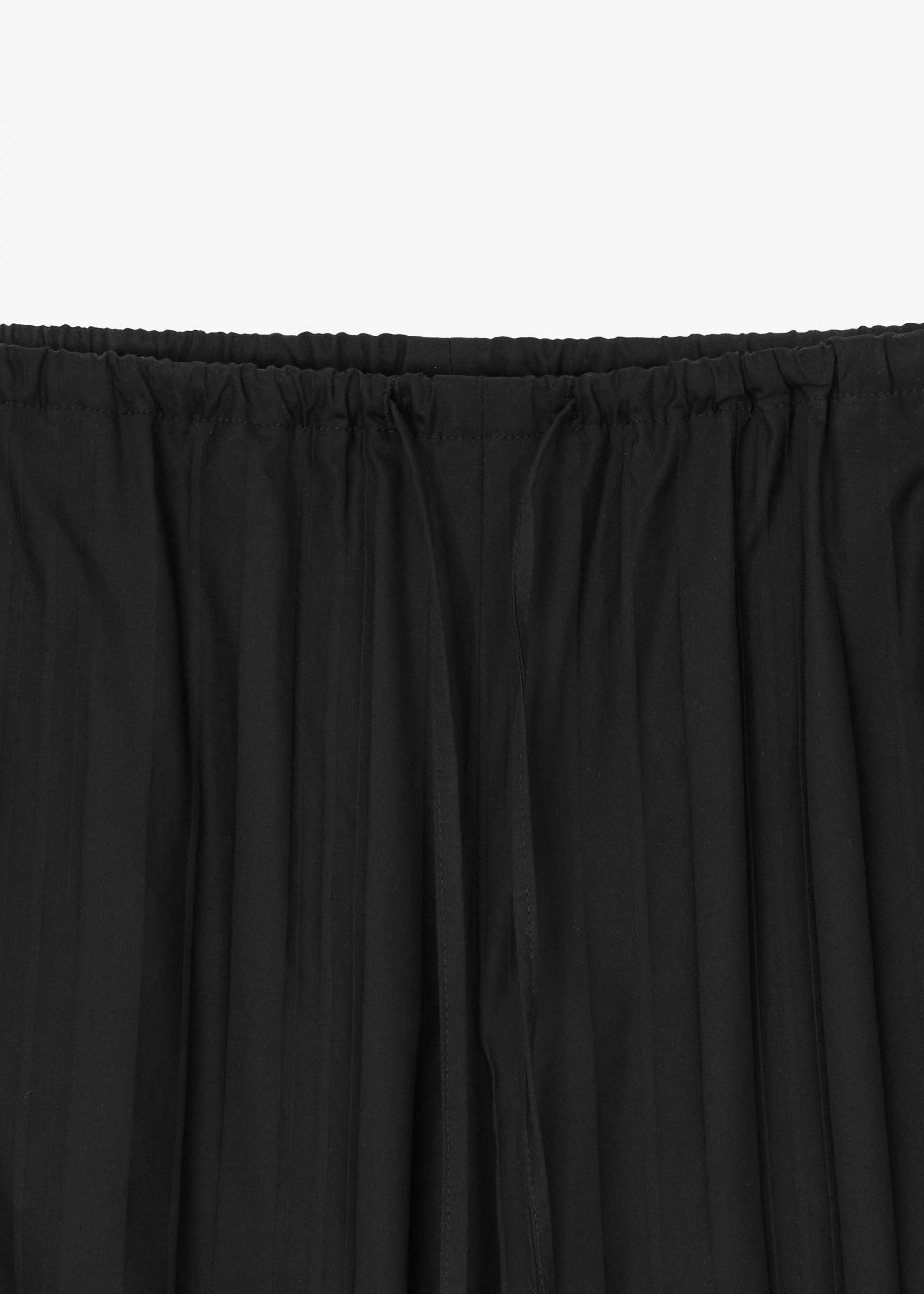 26SS DRAWSTRING PANTS / BLACK