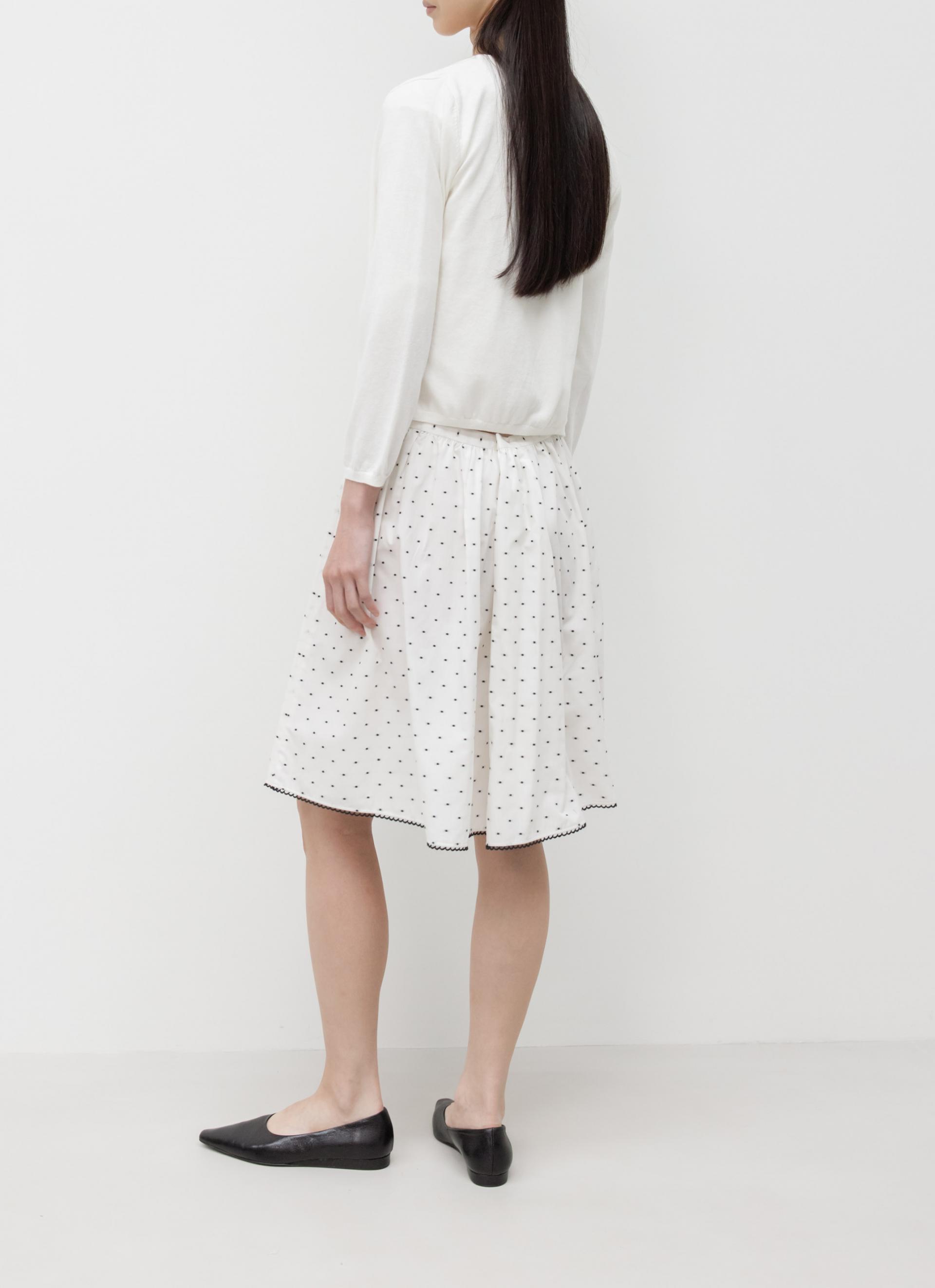 26SS CASHMERE PETITE CARDIGAN / IVORY