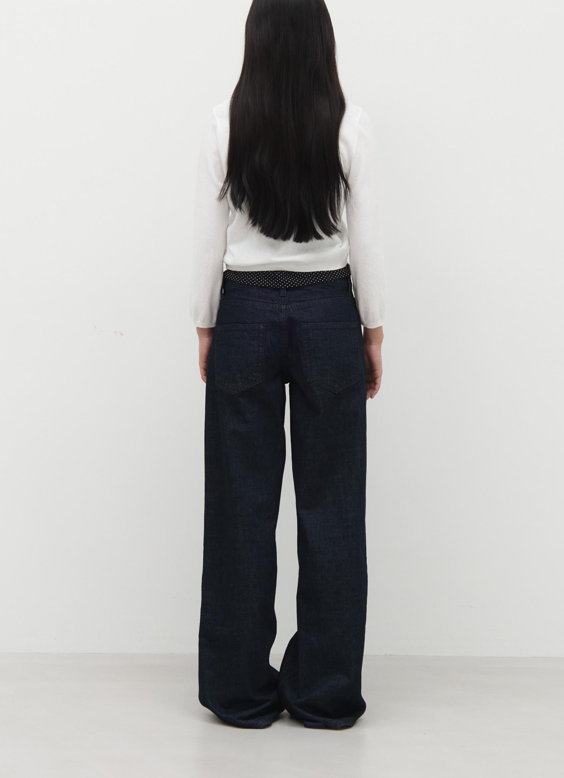 26SS WIDE STRAIGHT FIT JEANS / INDIGO
