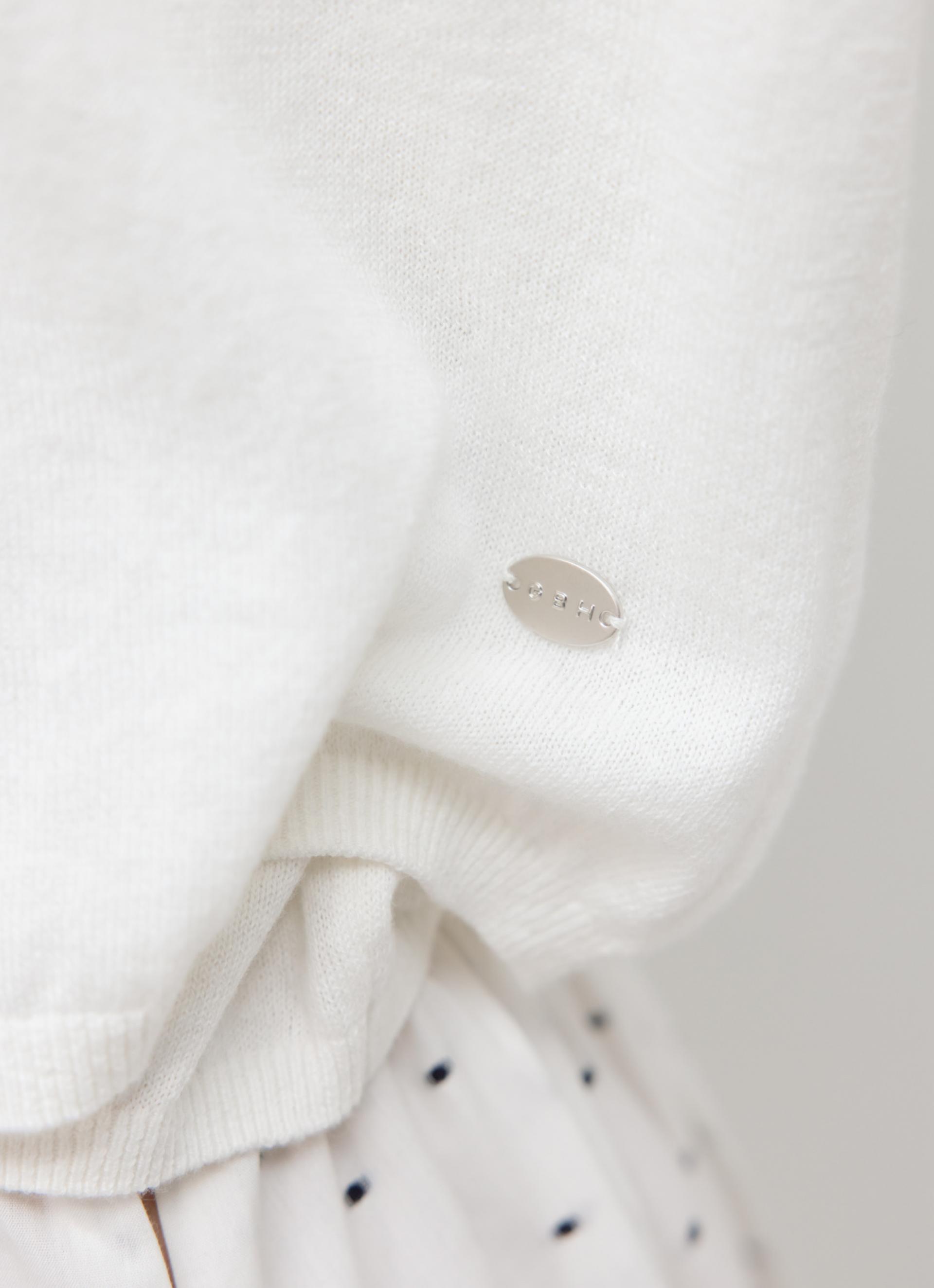 26SS CASHMERE PETITE CARDIGAN / IVORY