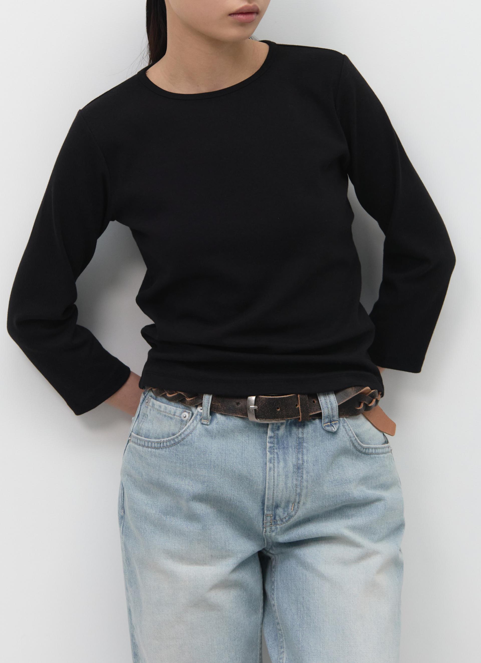 26SS TWIST BELT / DARK BROWN