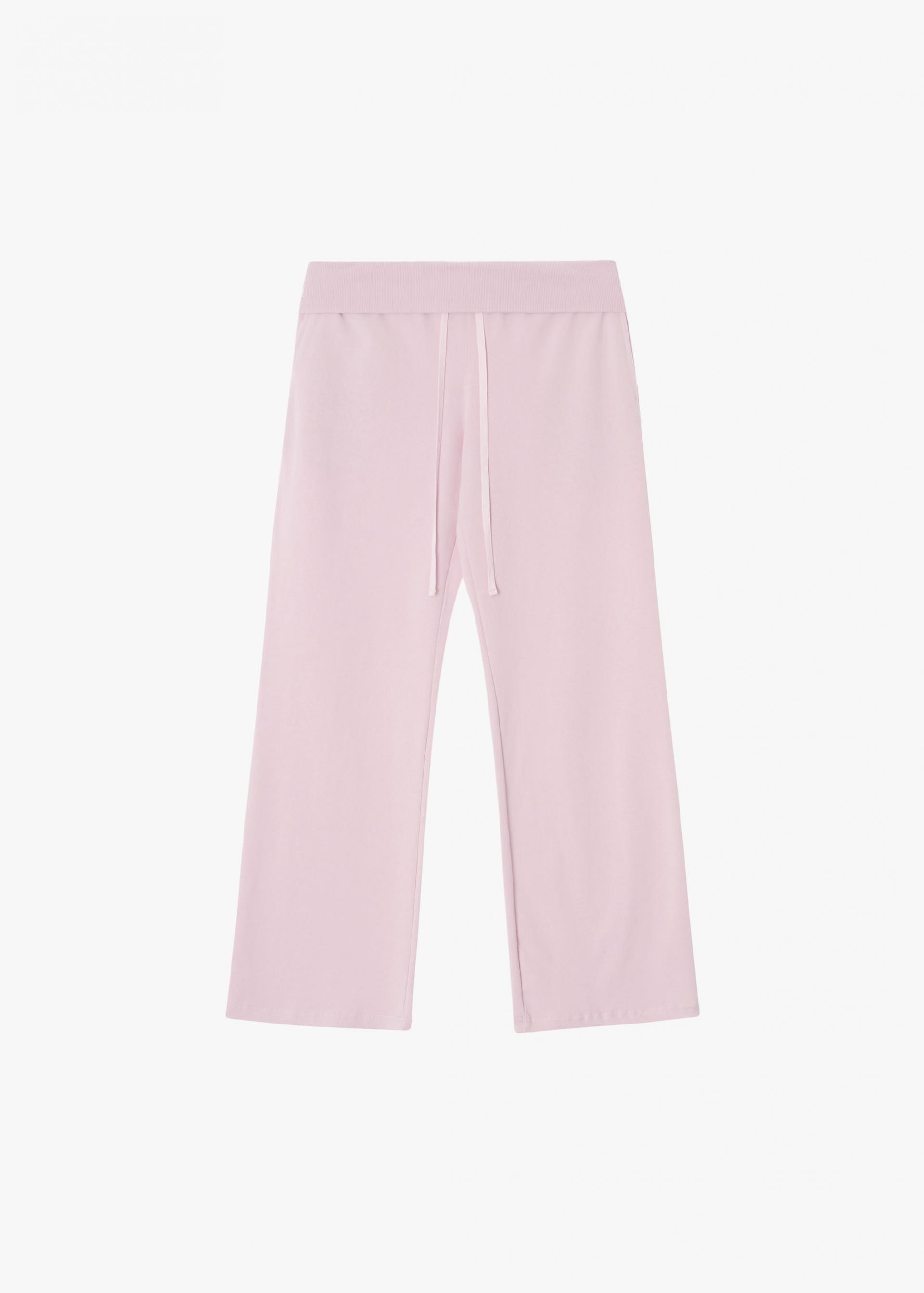 26SS FOLD OVER LONG PANTS / BABY PINK