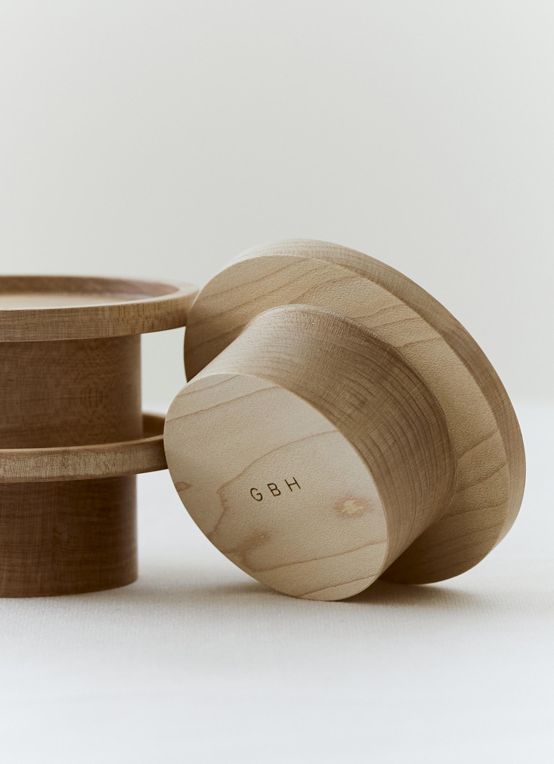 NATURAL WOOD PLATE / 95H