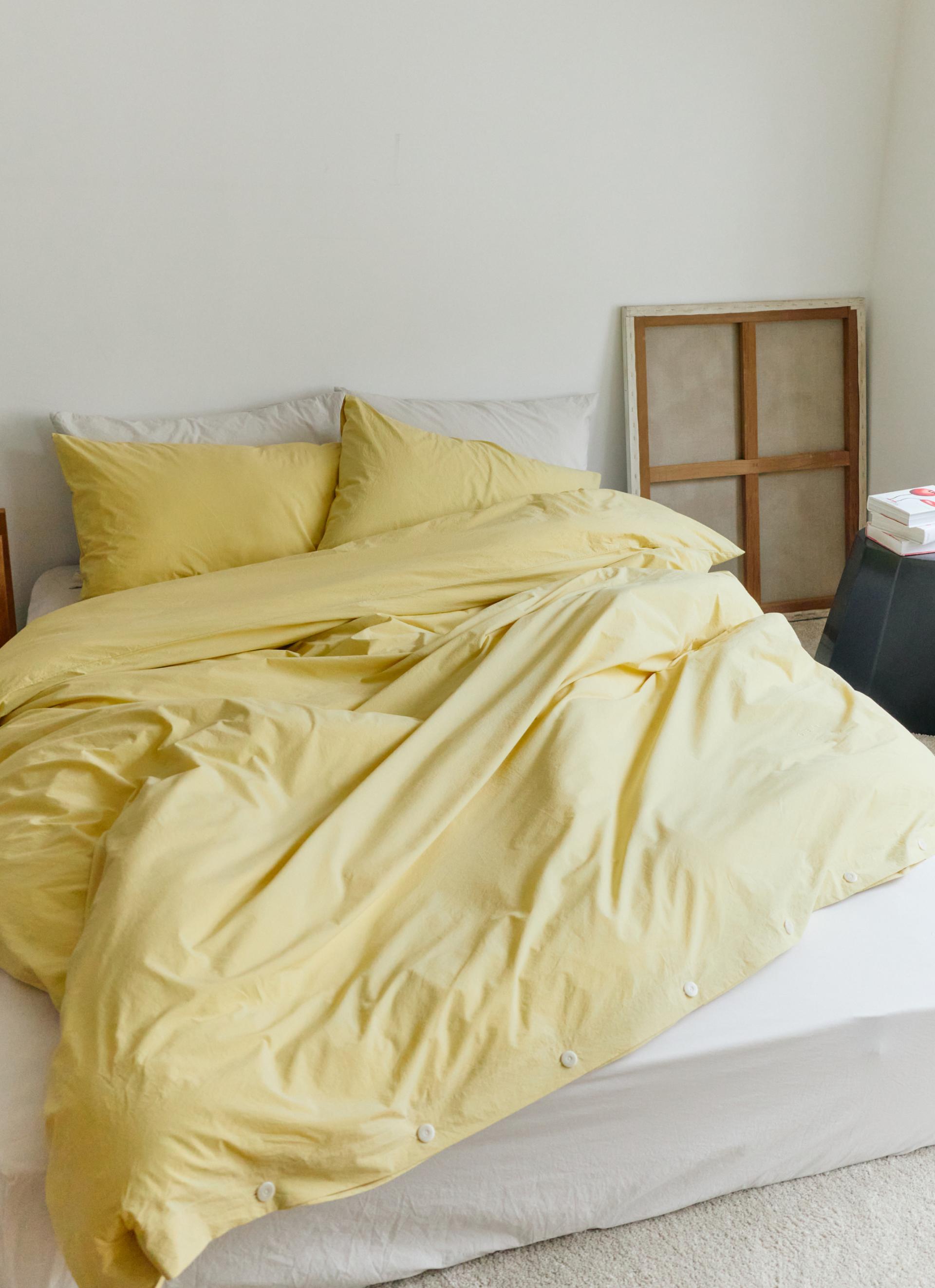 DUVET COVER - CORN / 2 SIZES