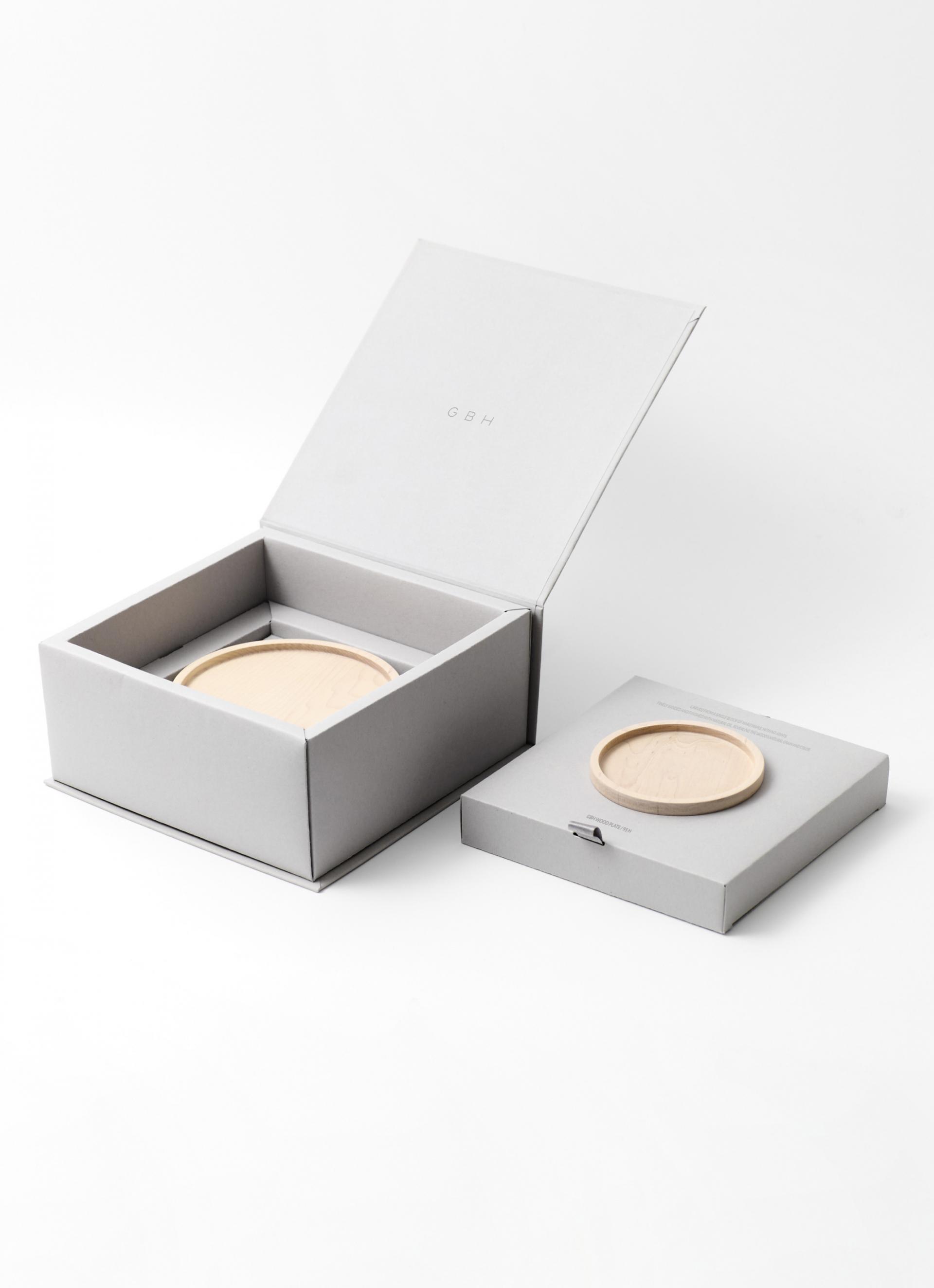 [GIFT] NATURAL WOOD PLATE SET