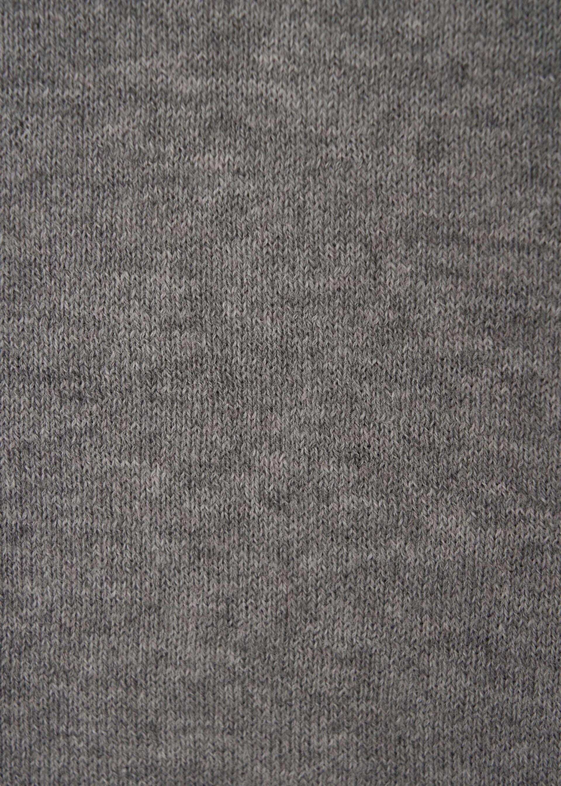 26SS CASHMERE PETITE CARDIGAN / MELANGE GREY