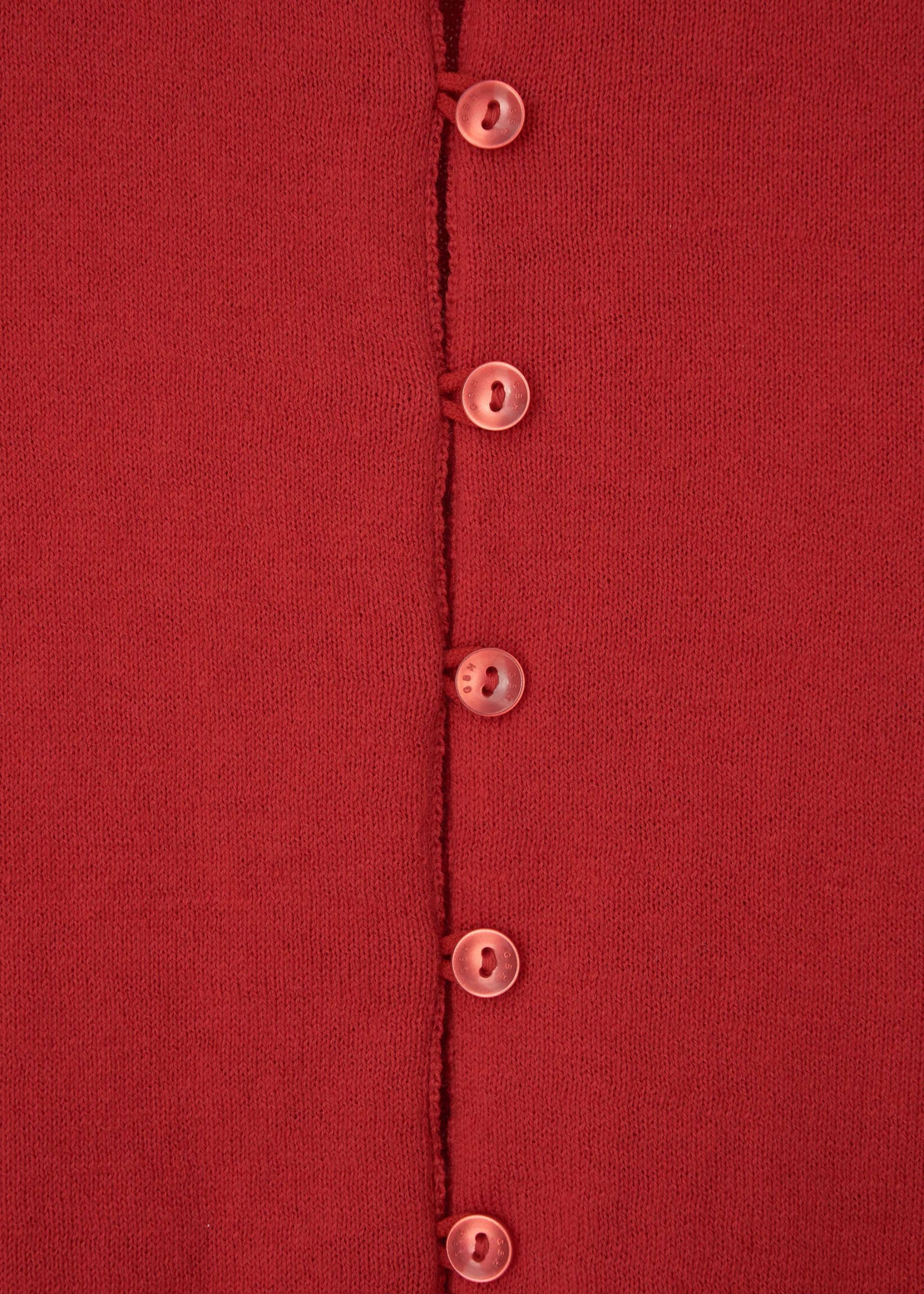 26SS CASHMERE PETITE CARDIGAN / RED