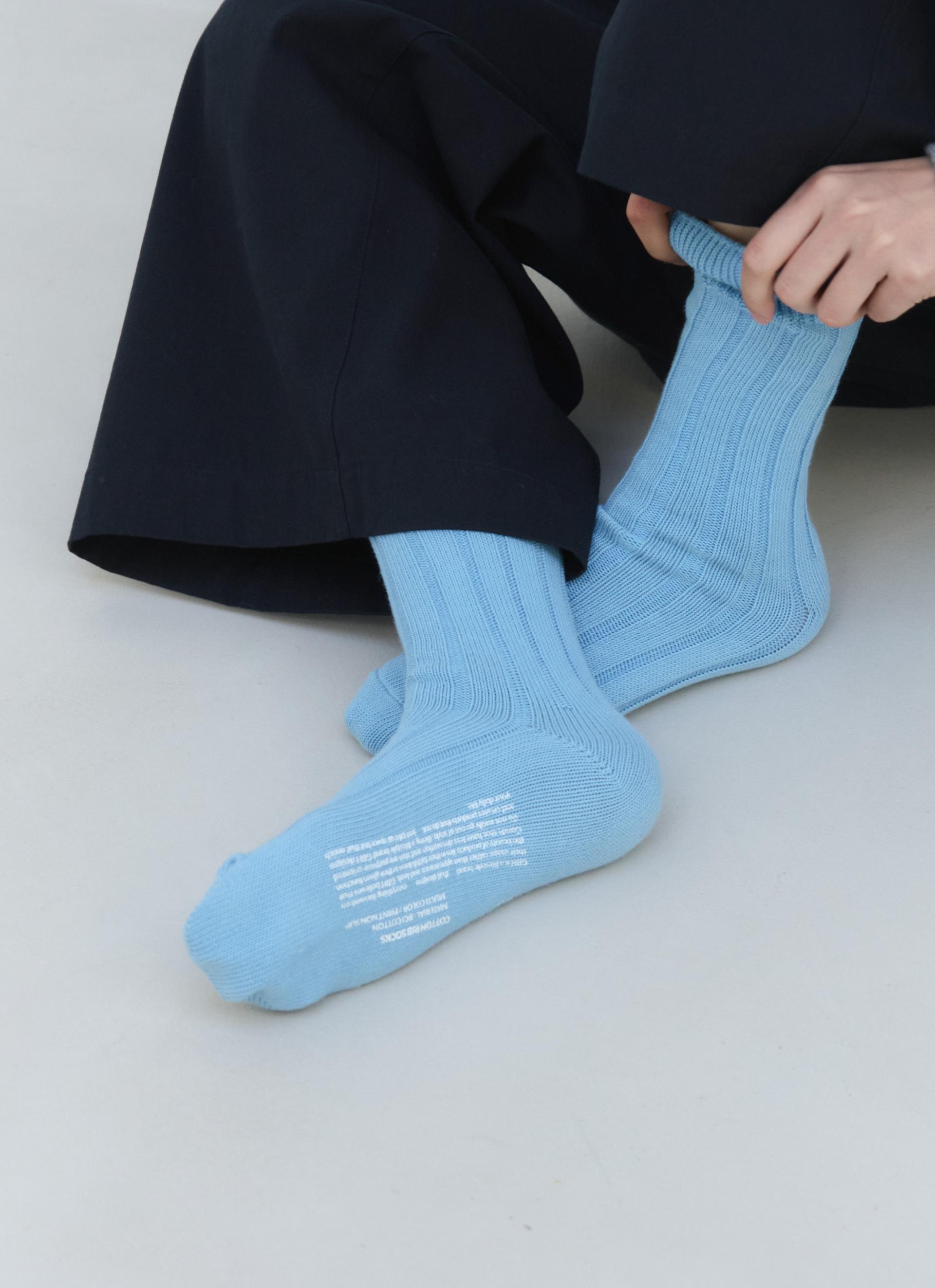 26SS COTTON RIB SOCKS / 8 COLOR