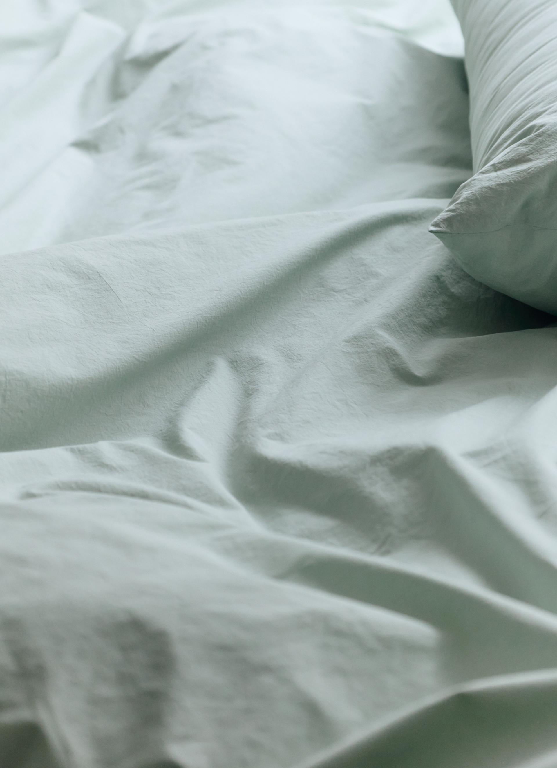 DUVET COVER - SAGE / 2 SIZES