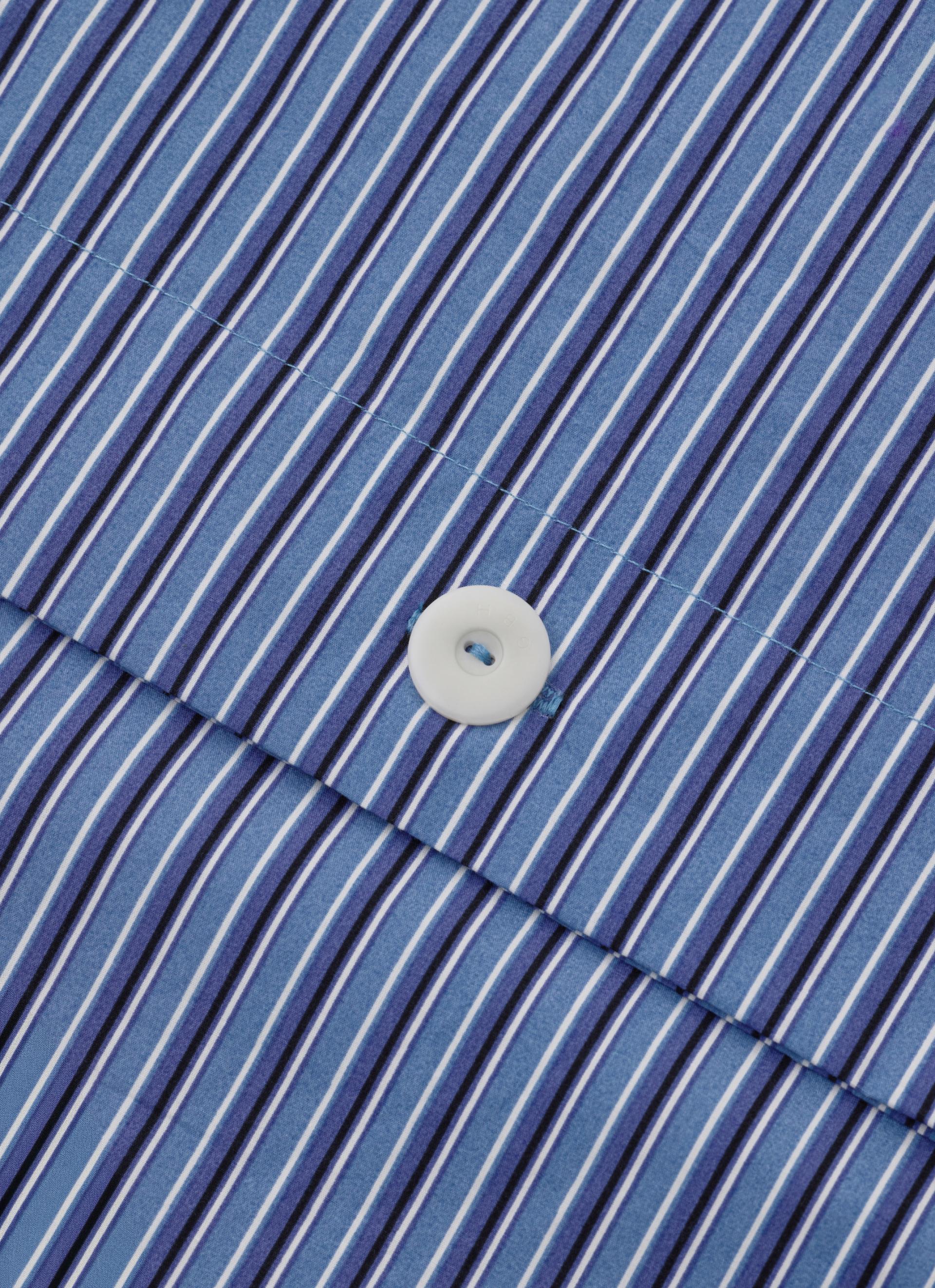 DUVET COVER - THIN STRIPE SEA (2 SIZES)