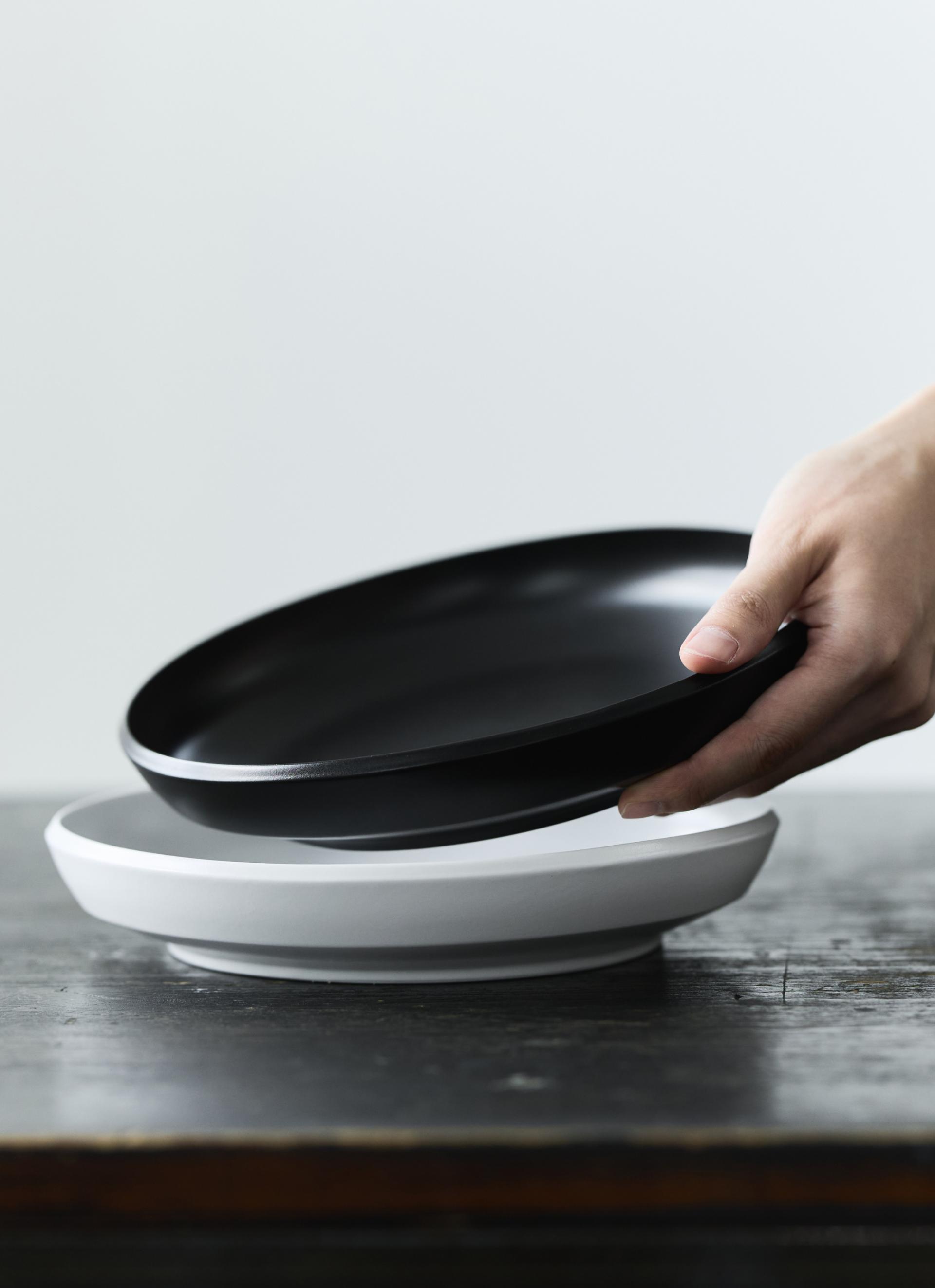 RIM DEEP PLATE (2 COLORS)