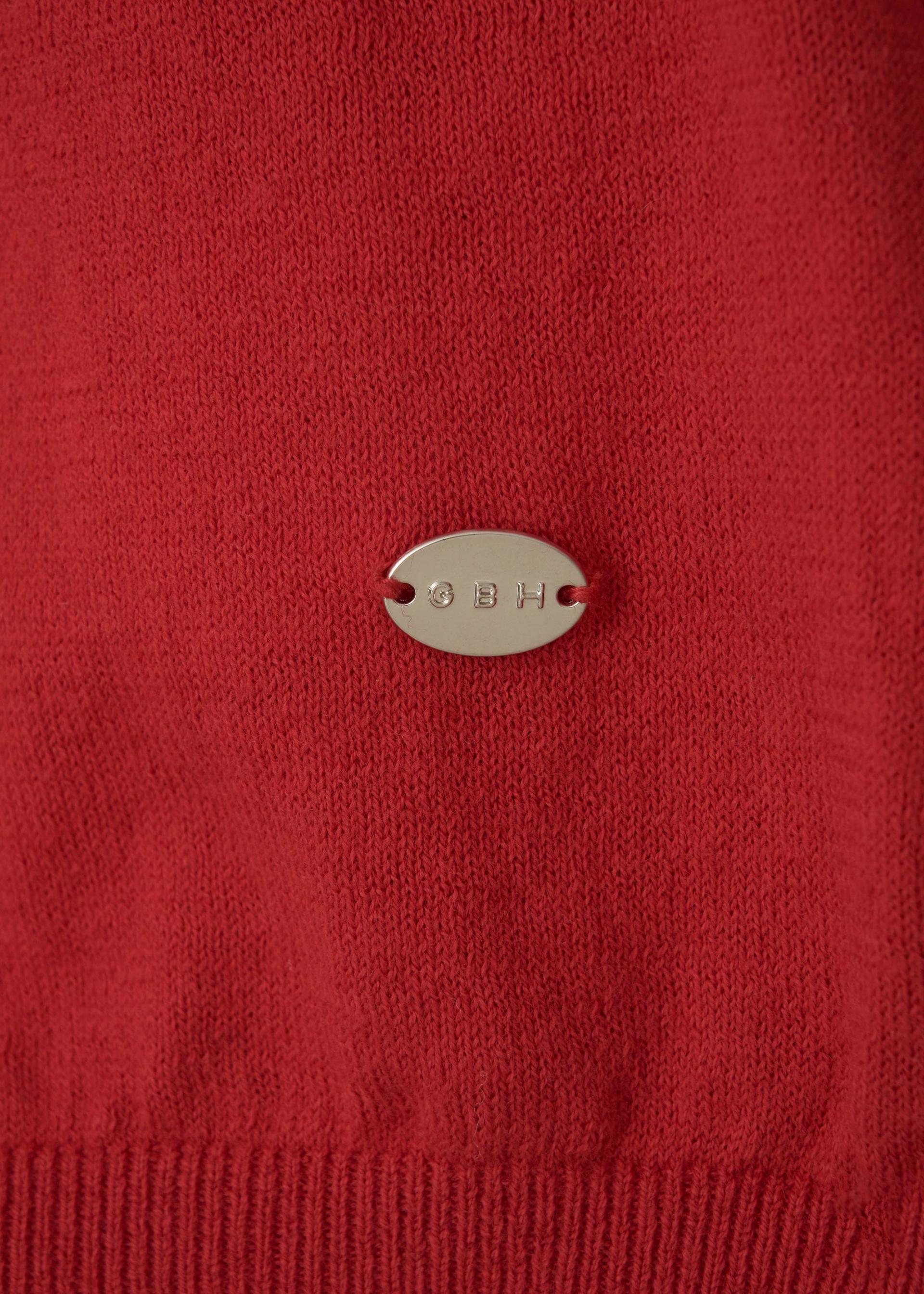 26SS CASHMERE PETITE CARDIGAN / RED
