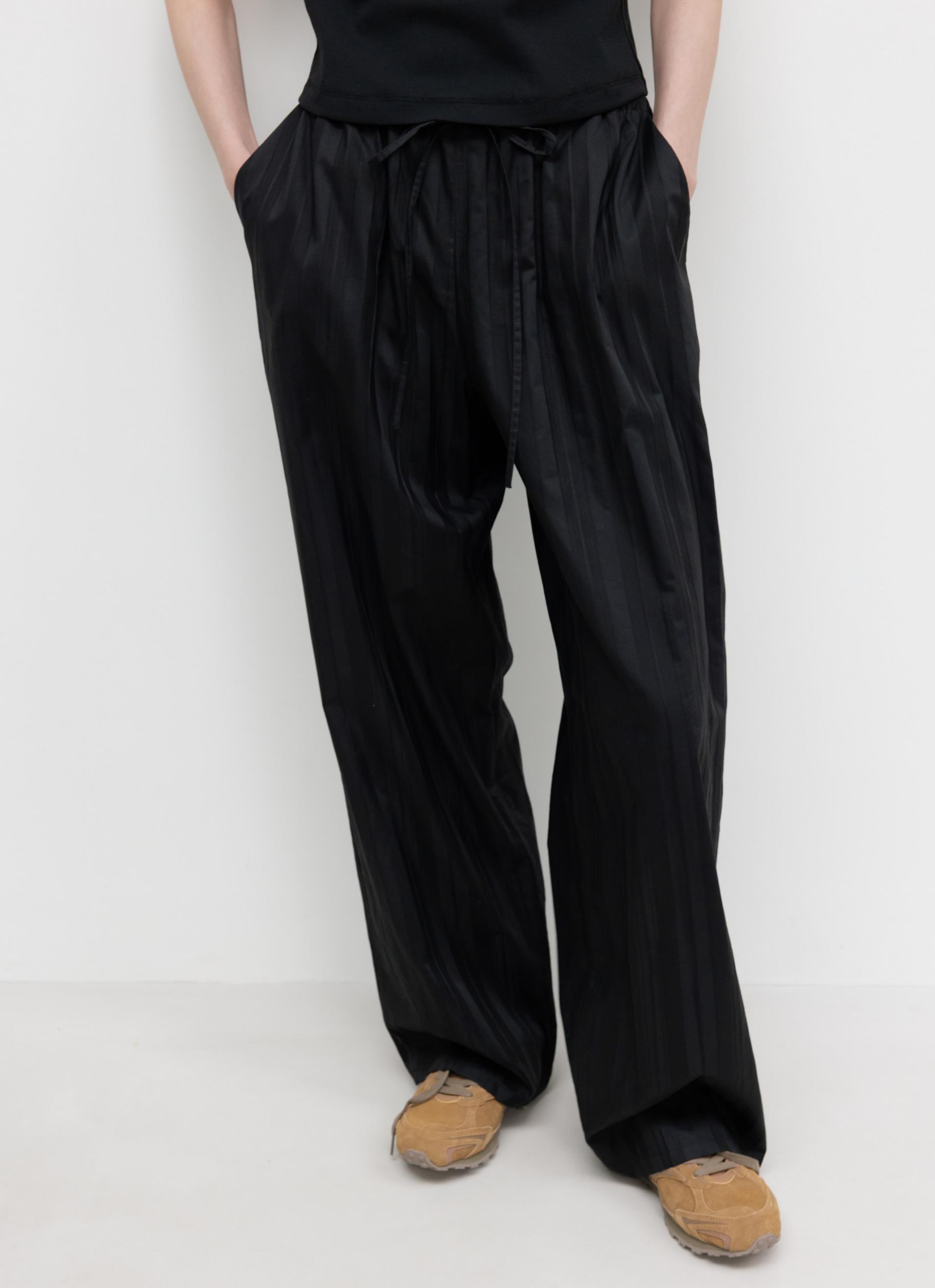 26SS DRAWSTRING PANTS / BLACK