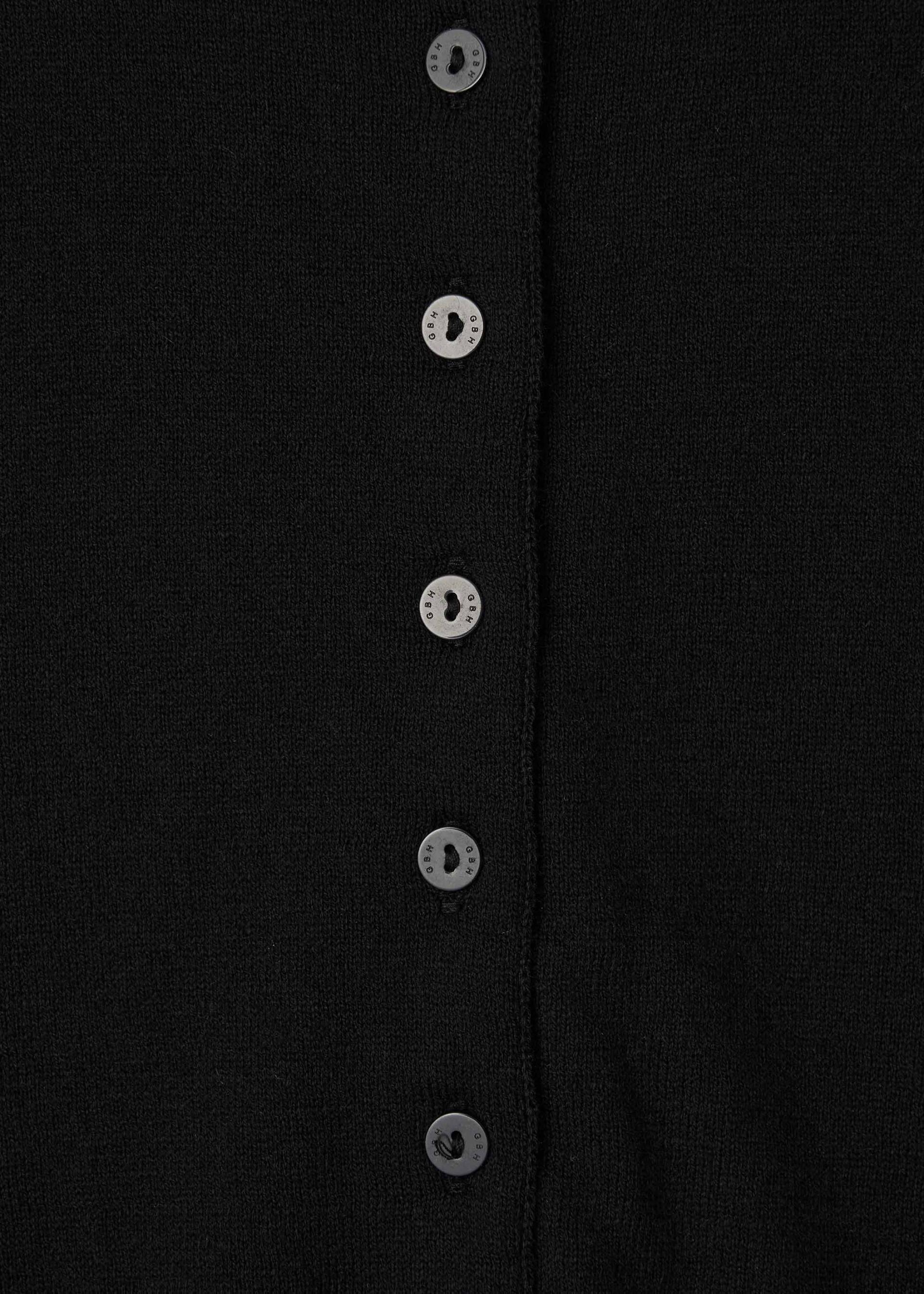 26SS CASHMERE ANG CARDIGAN / BLACK
