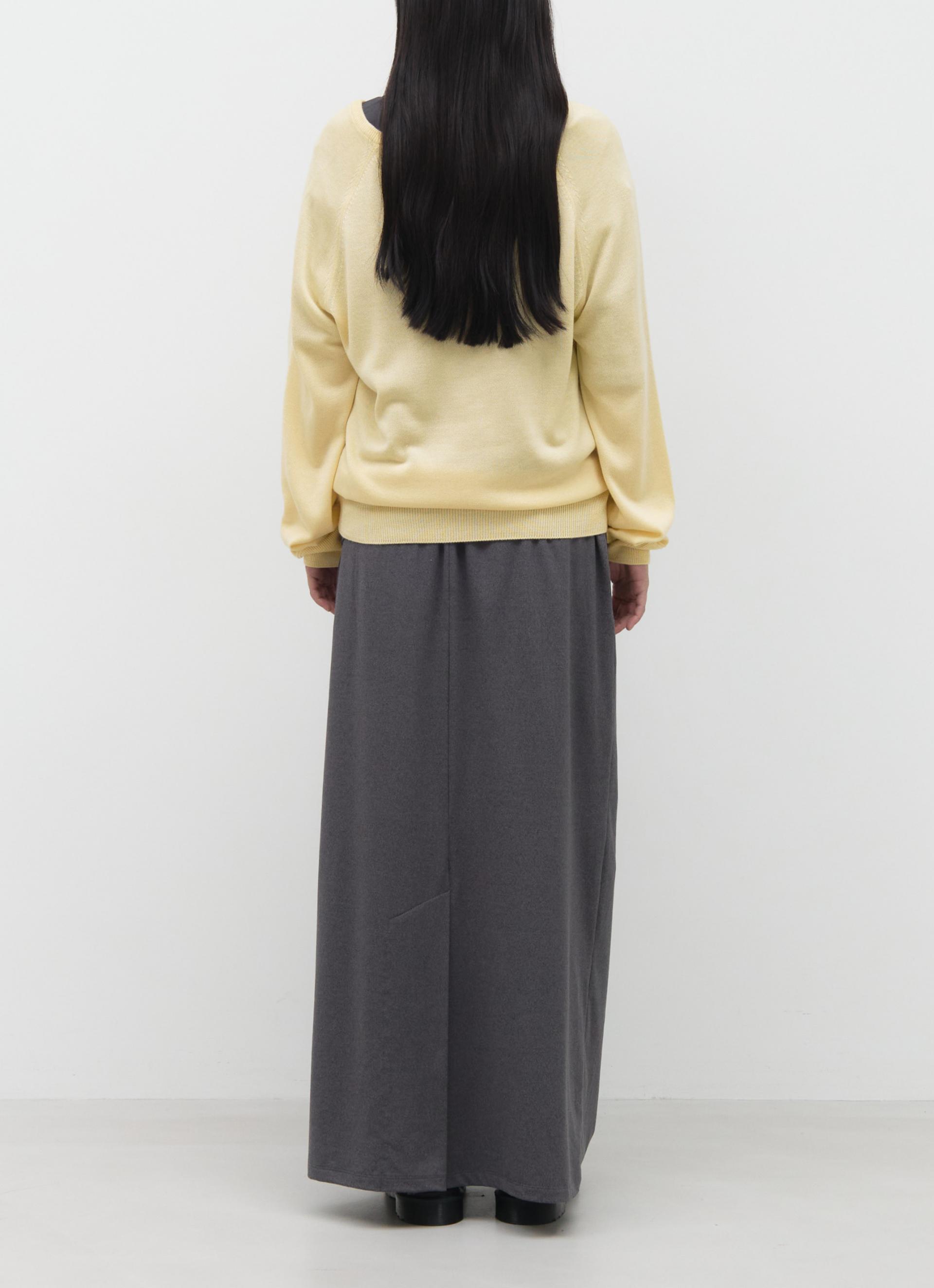 26SS LOOSE V-NECK KNIT / BUTTER