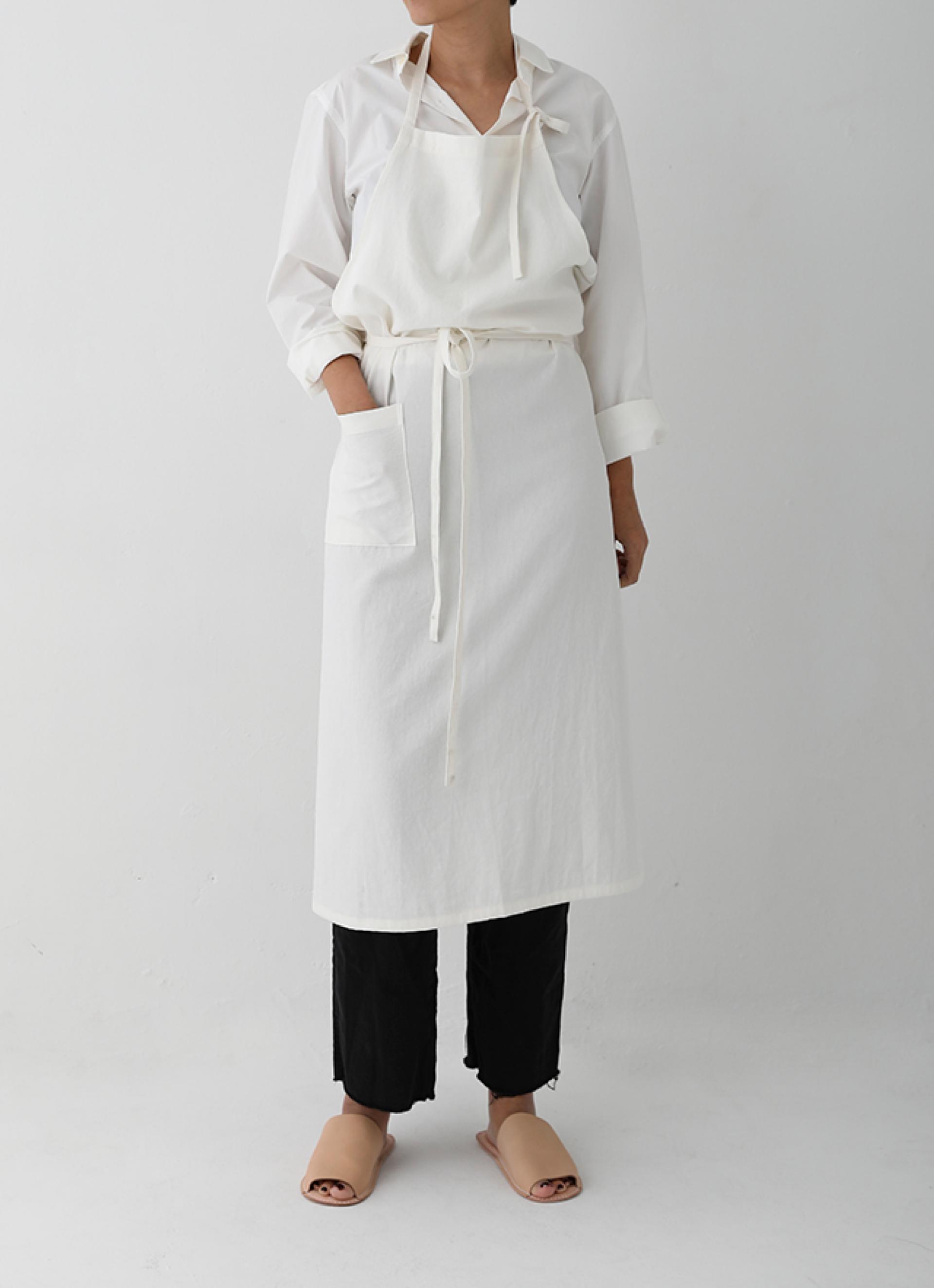 LONG APRON (4 COLORS)
