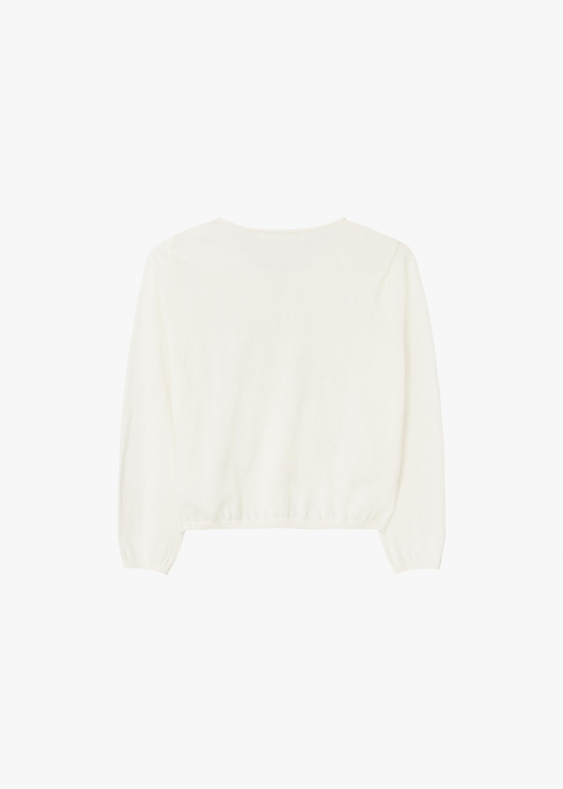 26SS CASHMERE PETITE CARDIGAN / IVORY