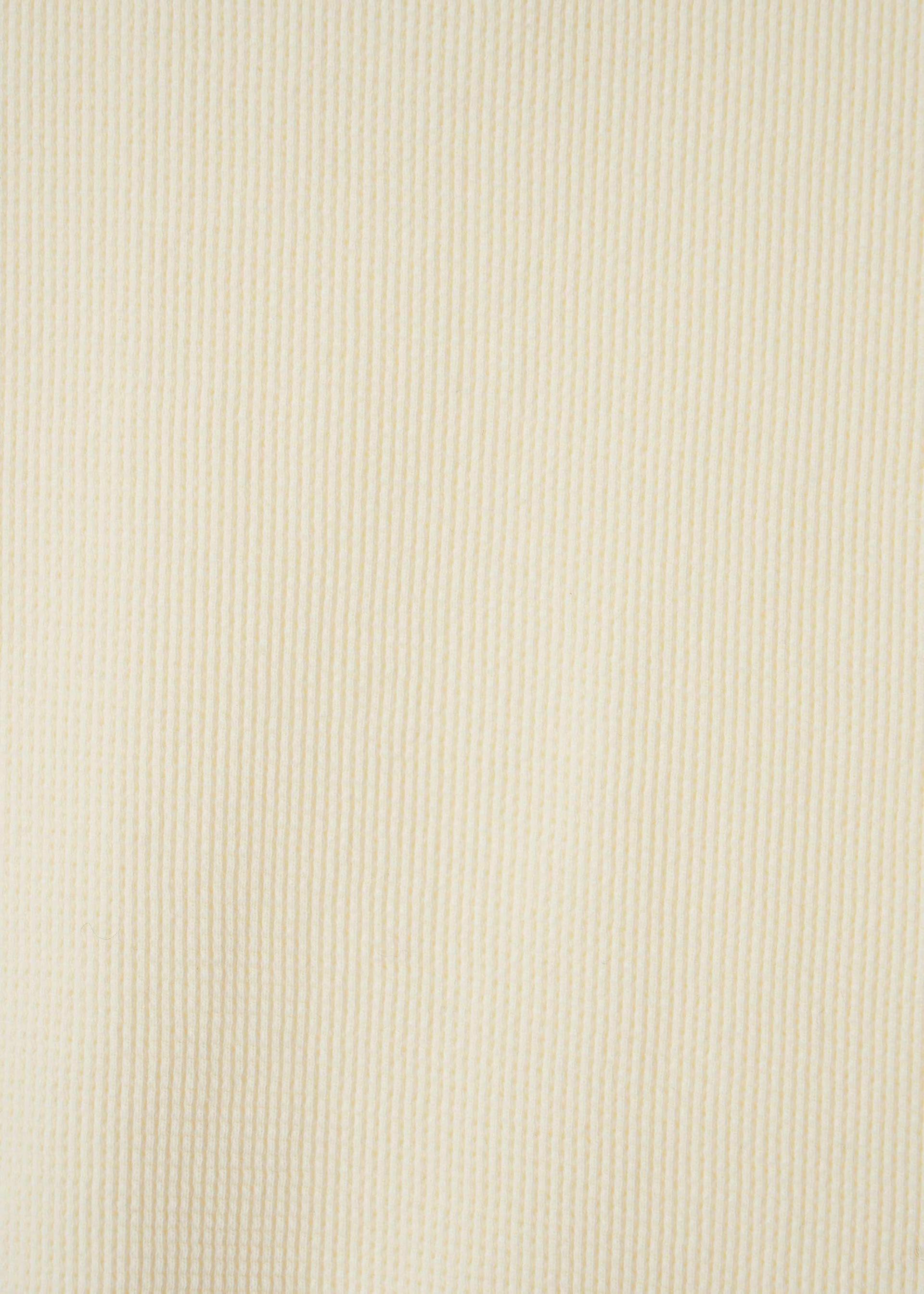 26SS PETITE WAFFLE TOP / CREAM