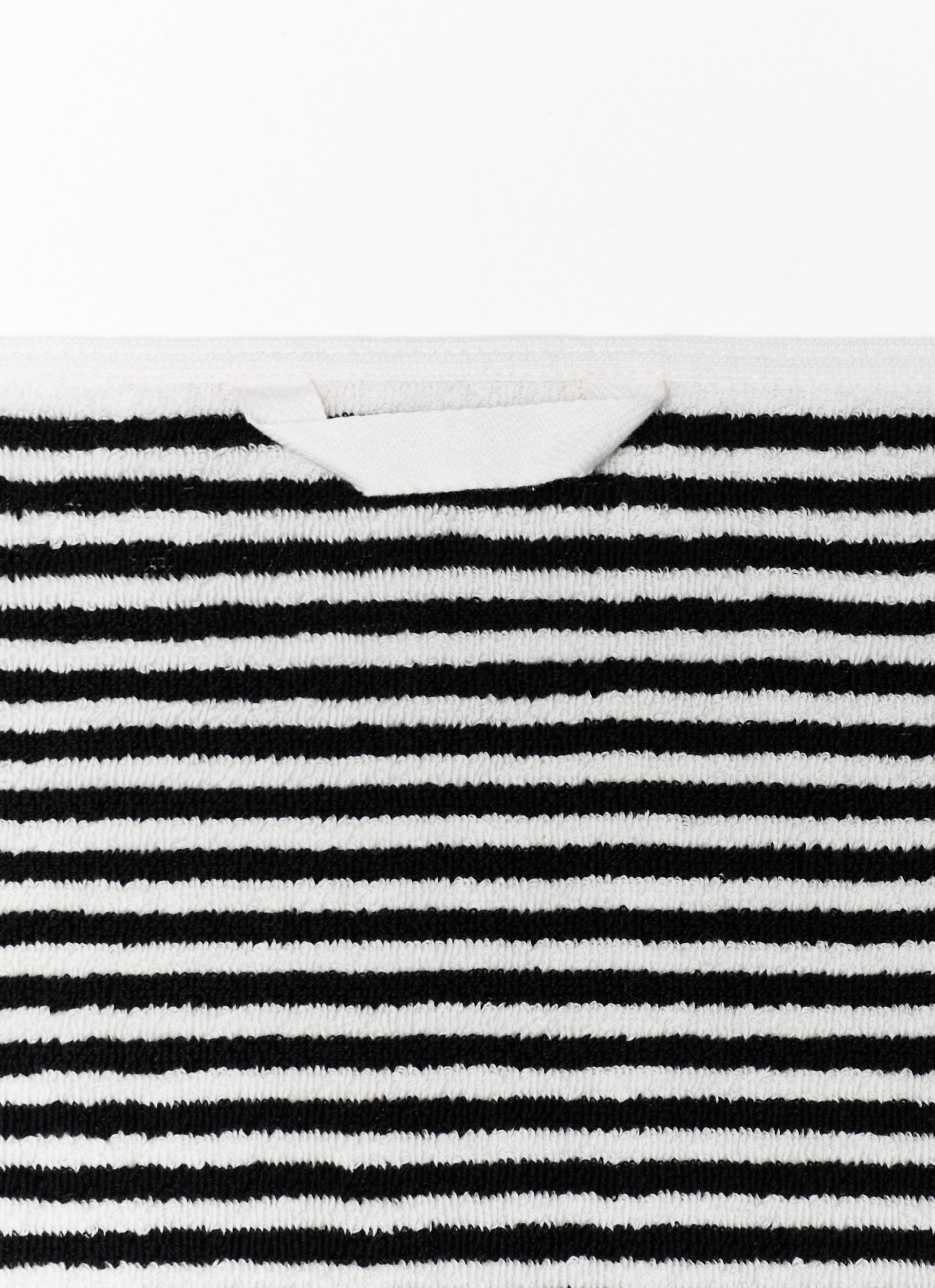 FACE TOWEL_STRIPE MONO
