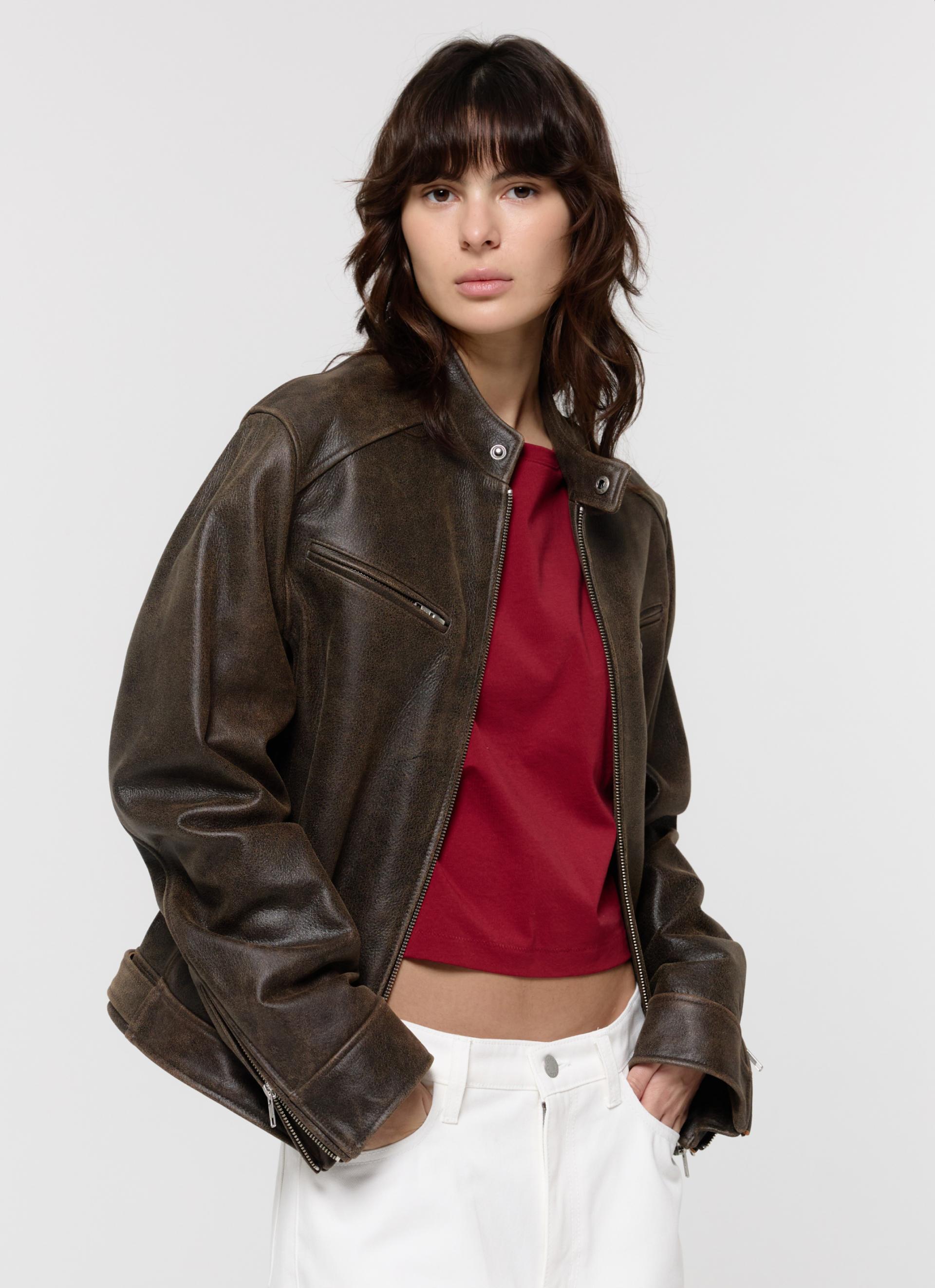 [Limited] VINTAGE RIDER JACKET / GRAIN