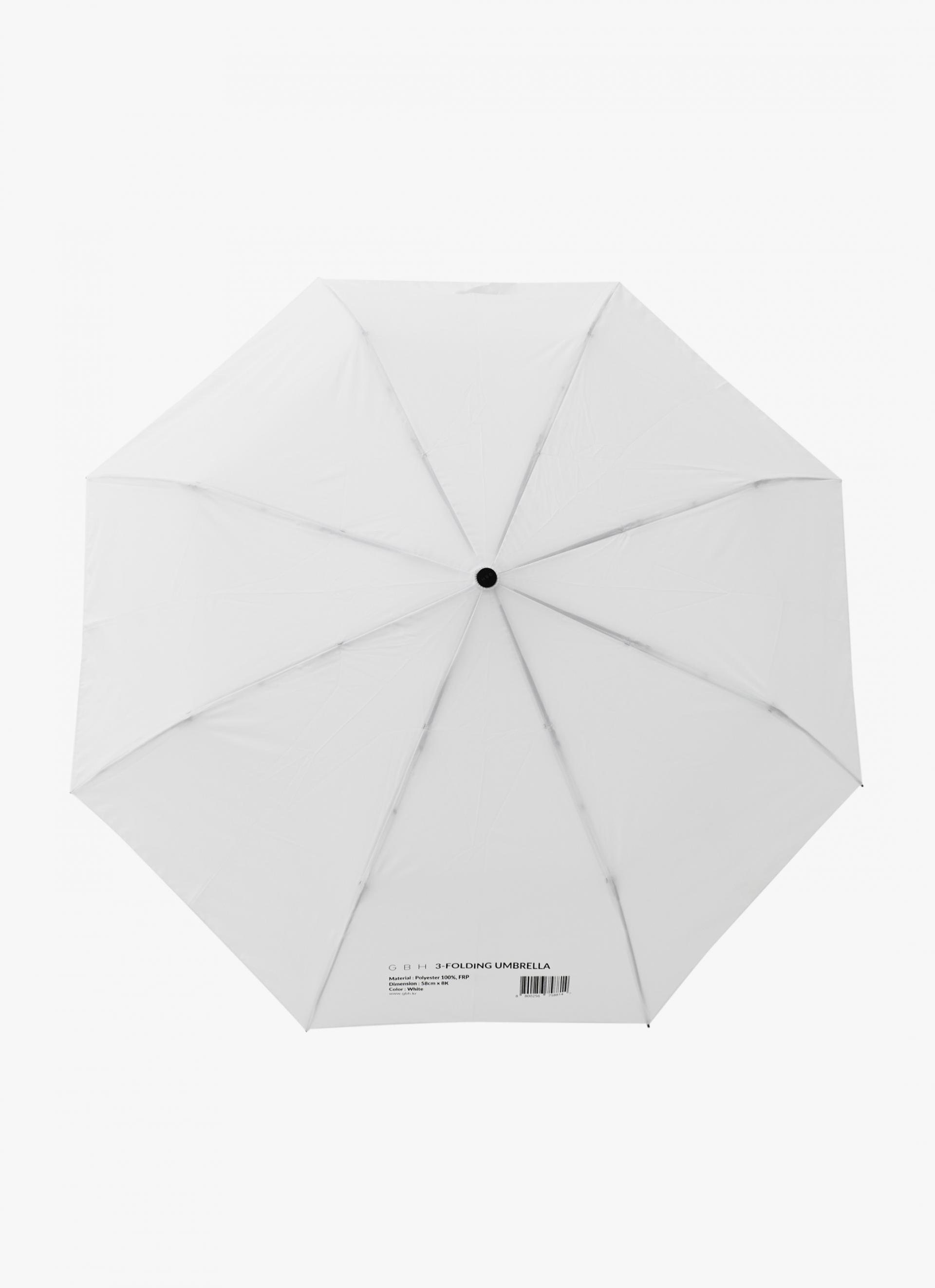 3-FOLDING UMBRELLA / WHITE