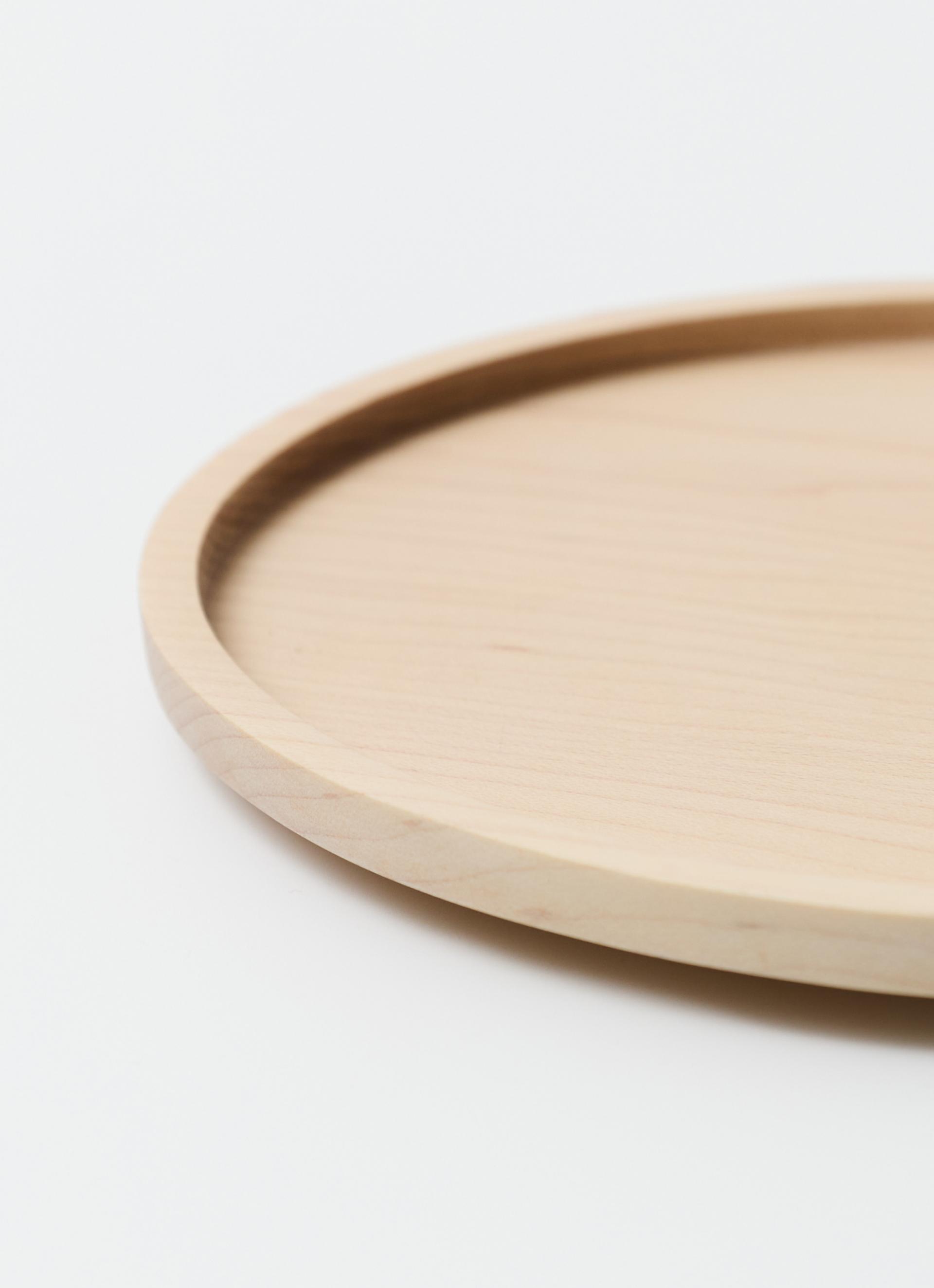 NATURAL WOOD PLATE / 130 95