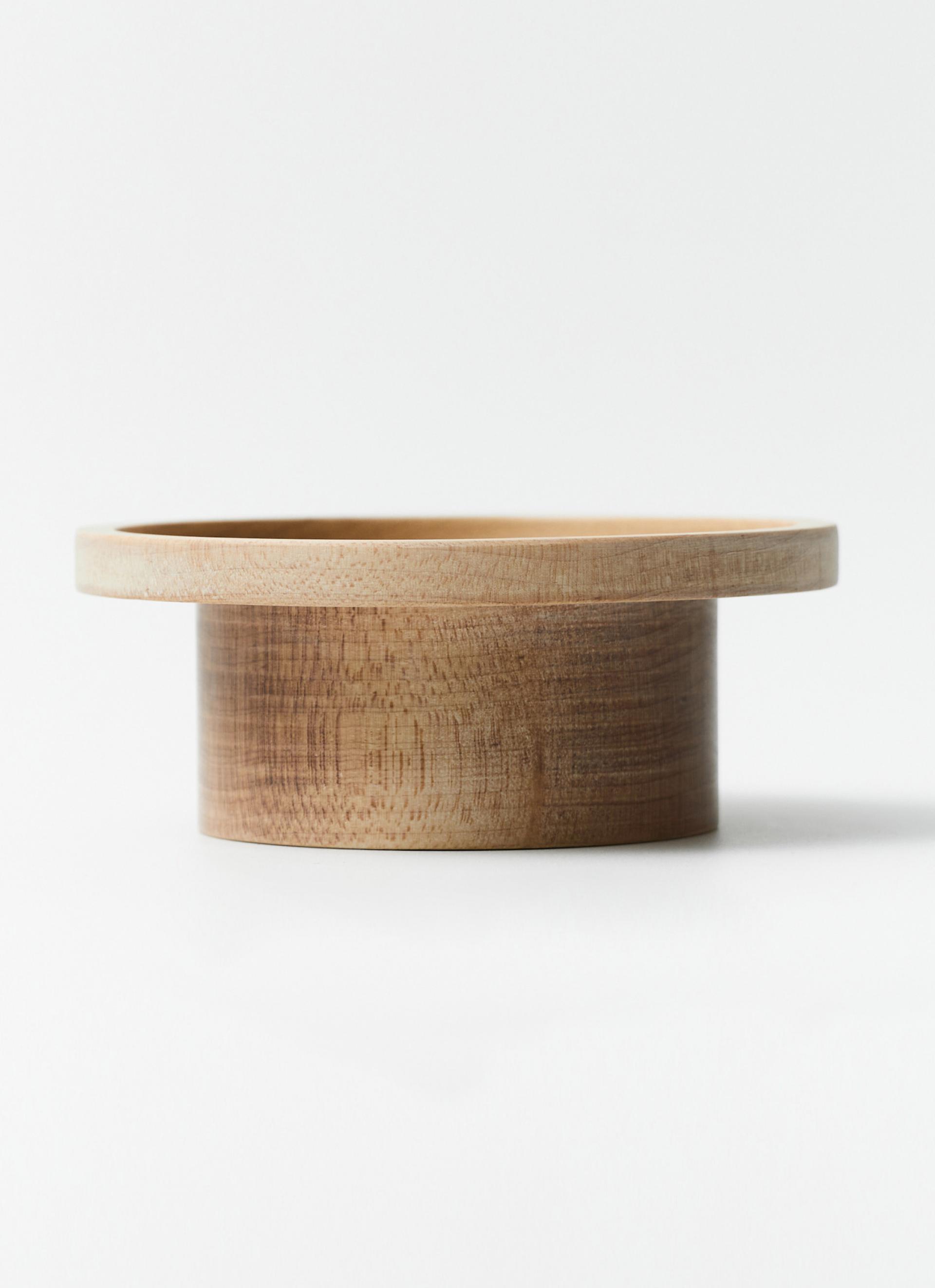 NATURAL WOOD PLATE / 95H