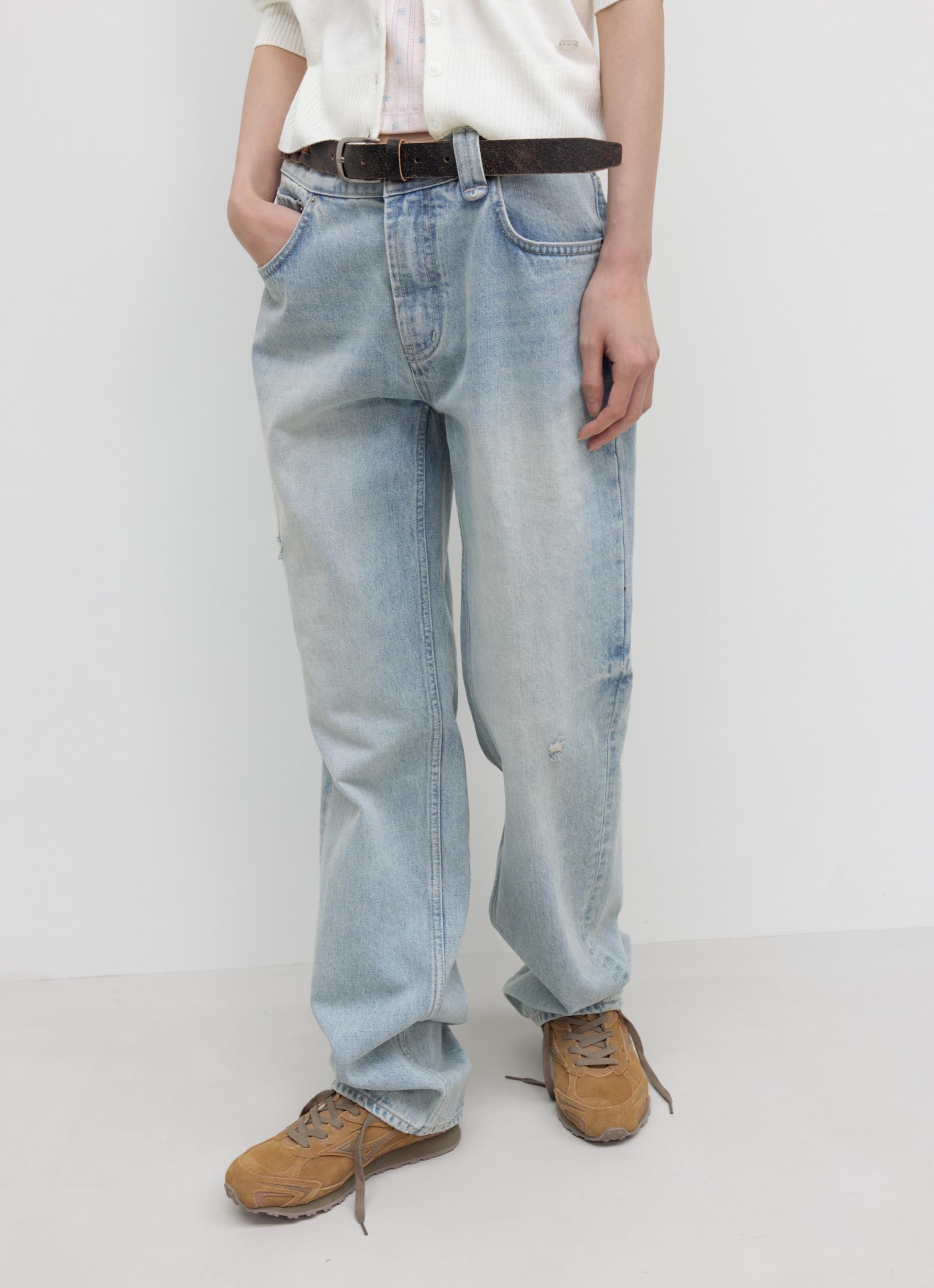 26SS MID RISE REGULAR FIT JEANS / MID BLUE